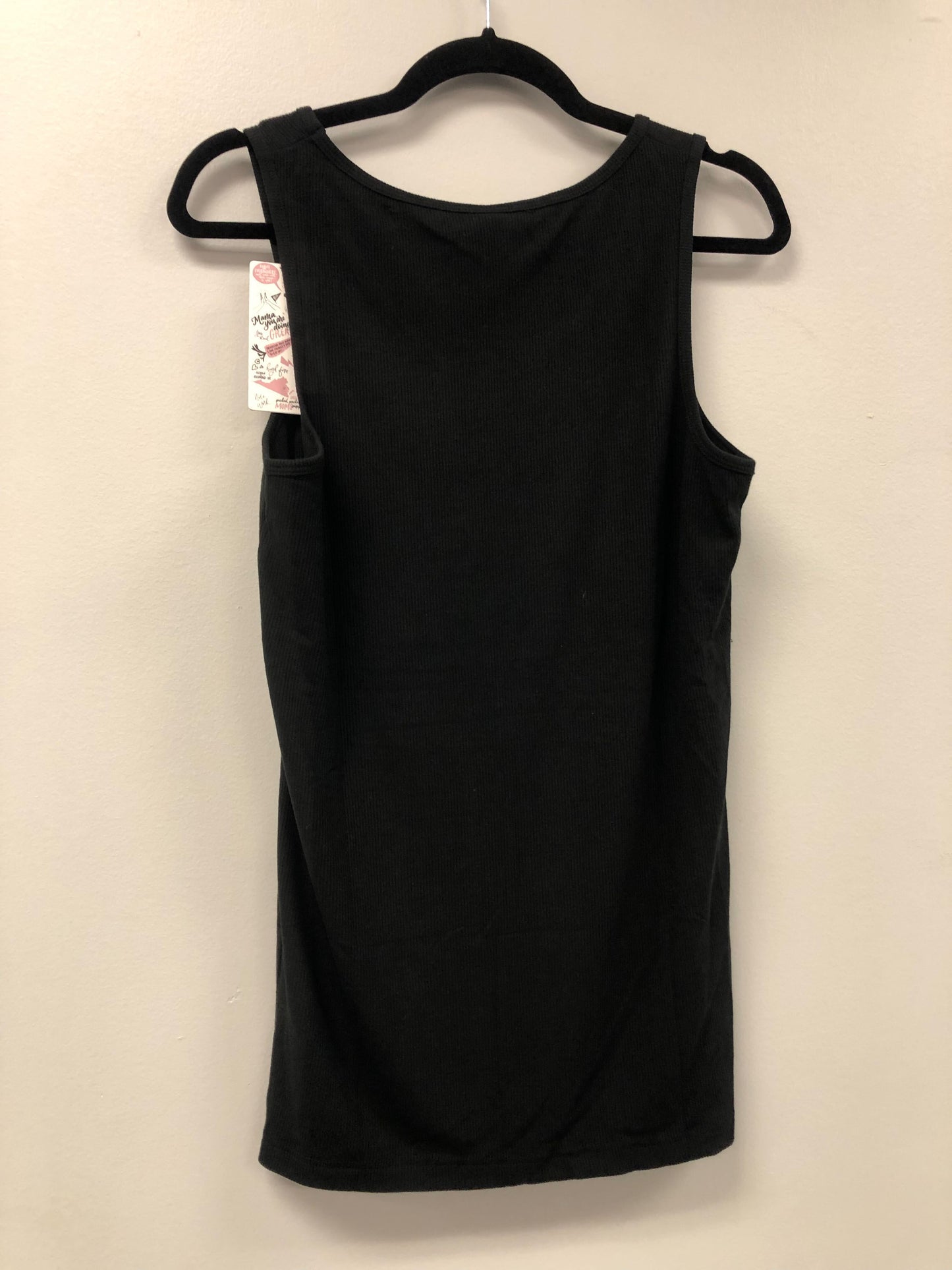 Outlet 5948 - Latched Mama Ribbed Nursing Tank - Glow Boo-Bees - Large