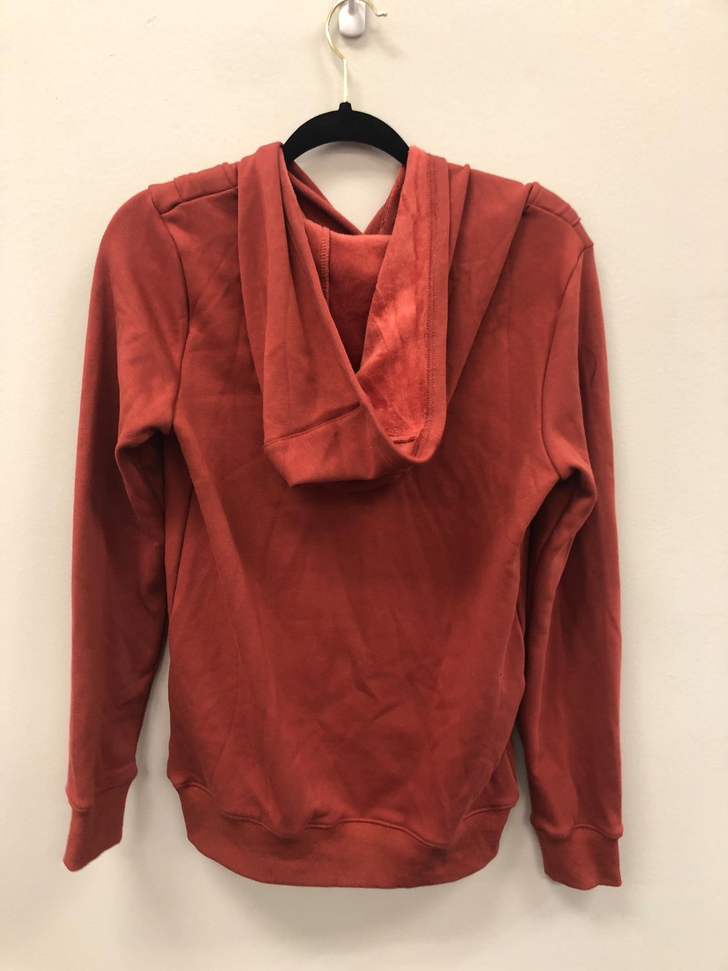 Outlet 5831 - The Latched Mama Heavy Hoodie - Rust - Small