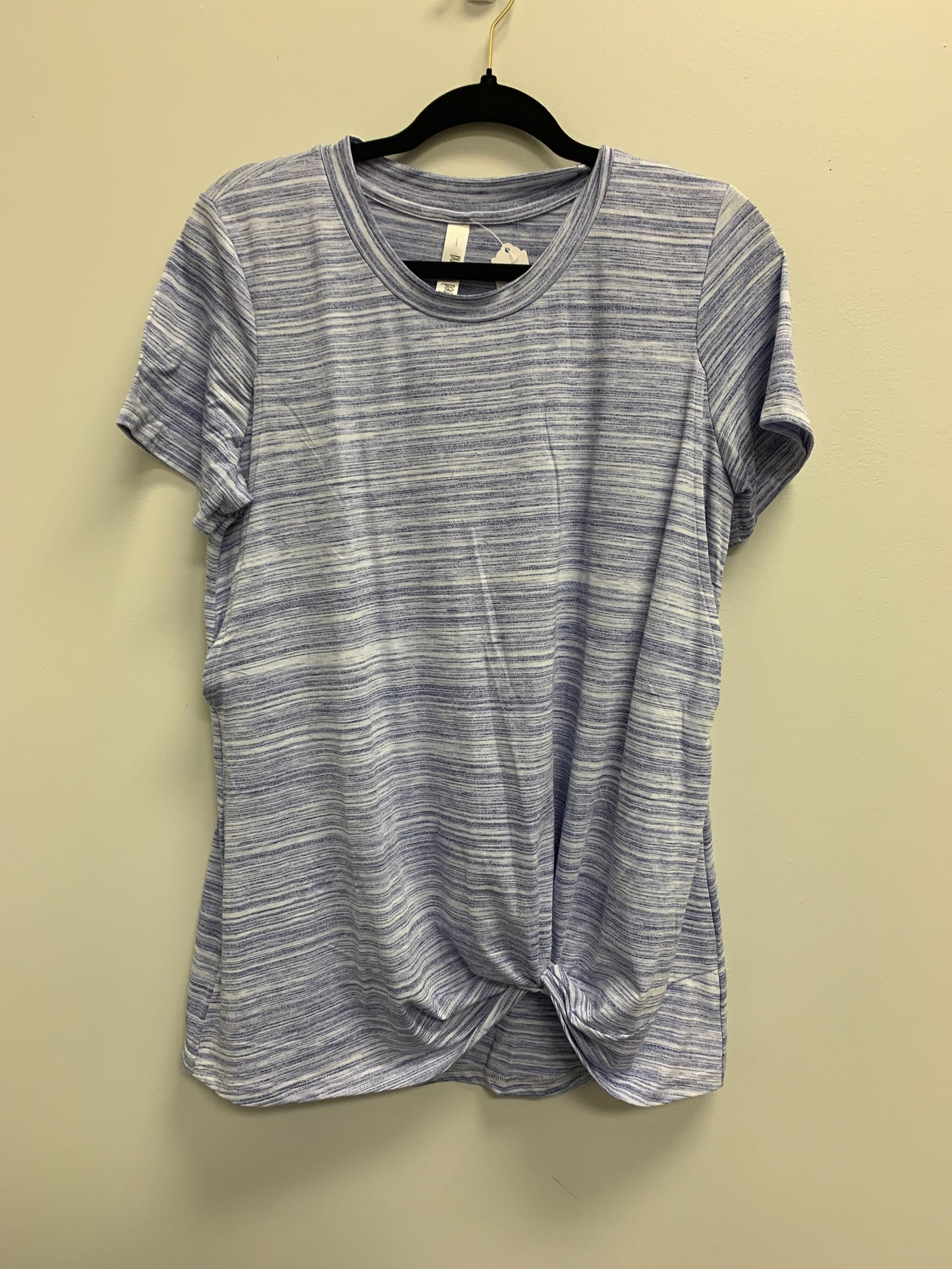 Outlet 5327 - Latched Mama Twist Front Nursing Tank - Tranquil Waters - Large