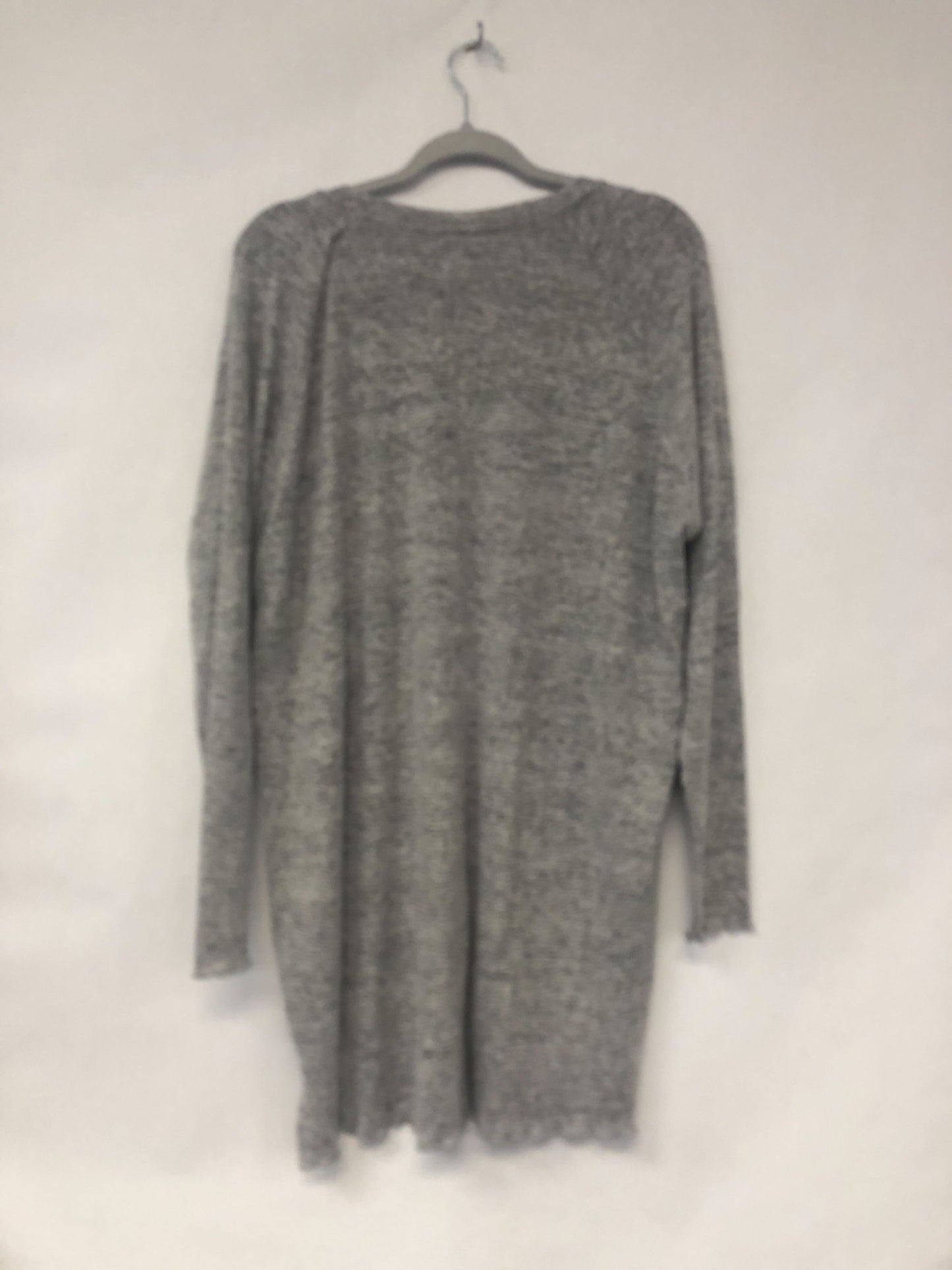 Outlet 6221 - Latched Mama Relaxed Sweater Nursing Tunic - Salt and Pepper - XL/1X