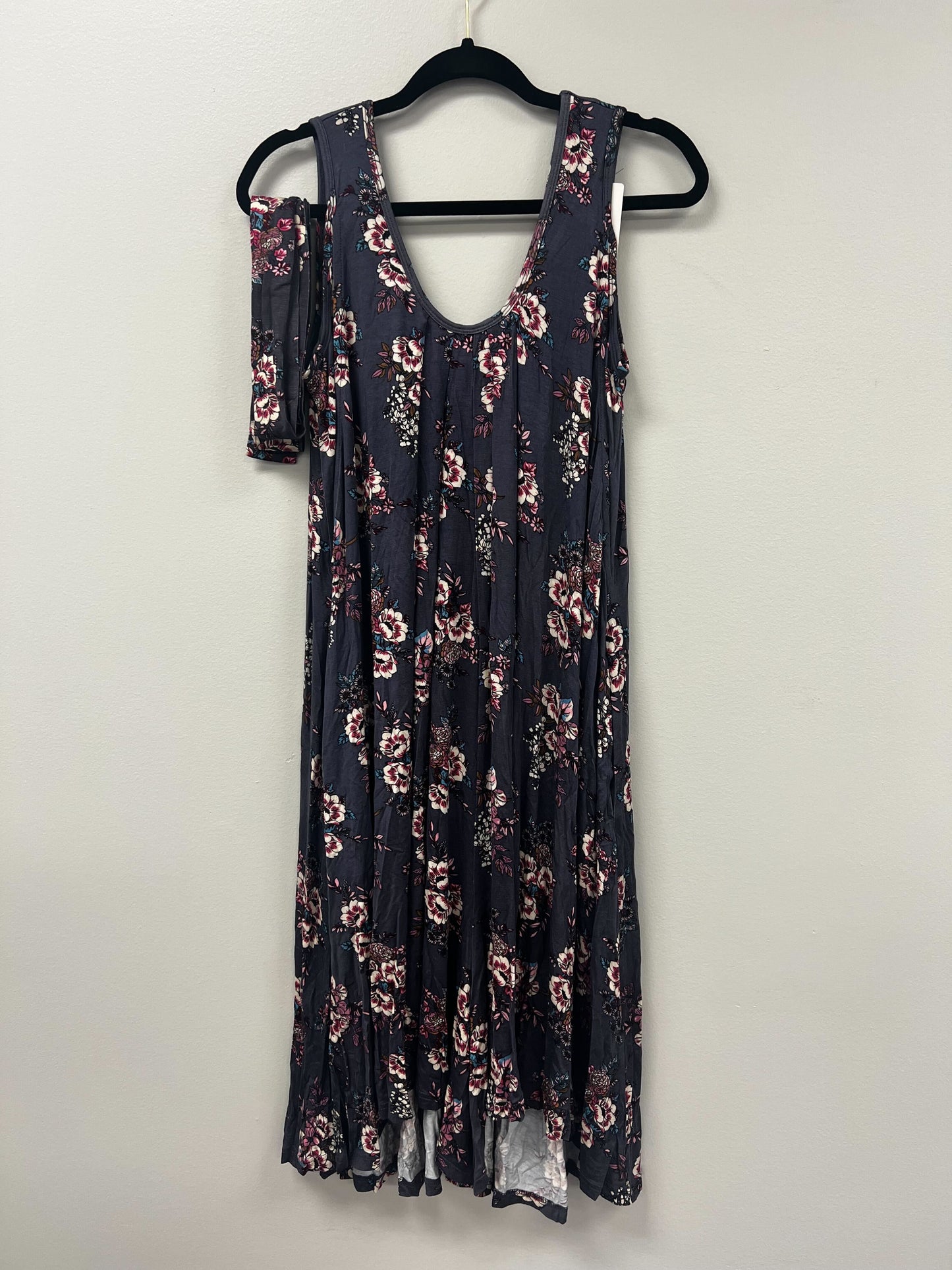 Outlet 5716 - Latched Mama Printed Nursing Romper - Vintage Purple Wildflower - Standard