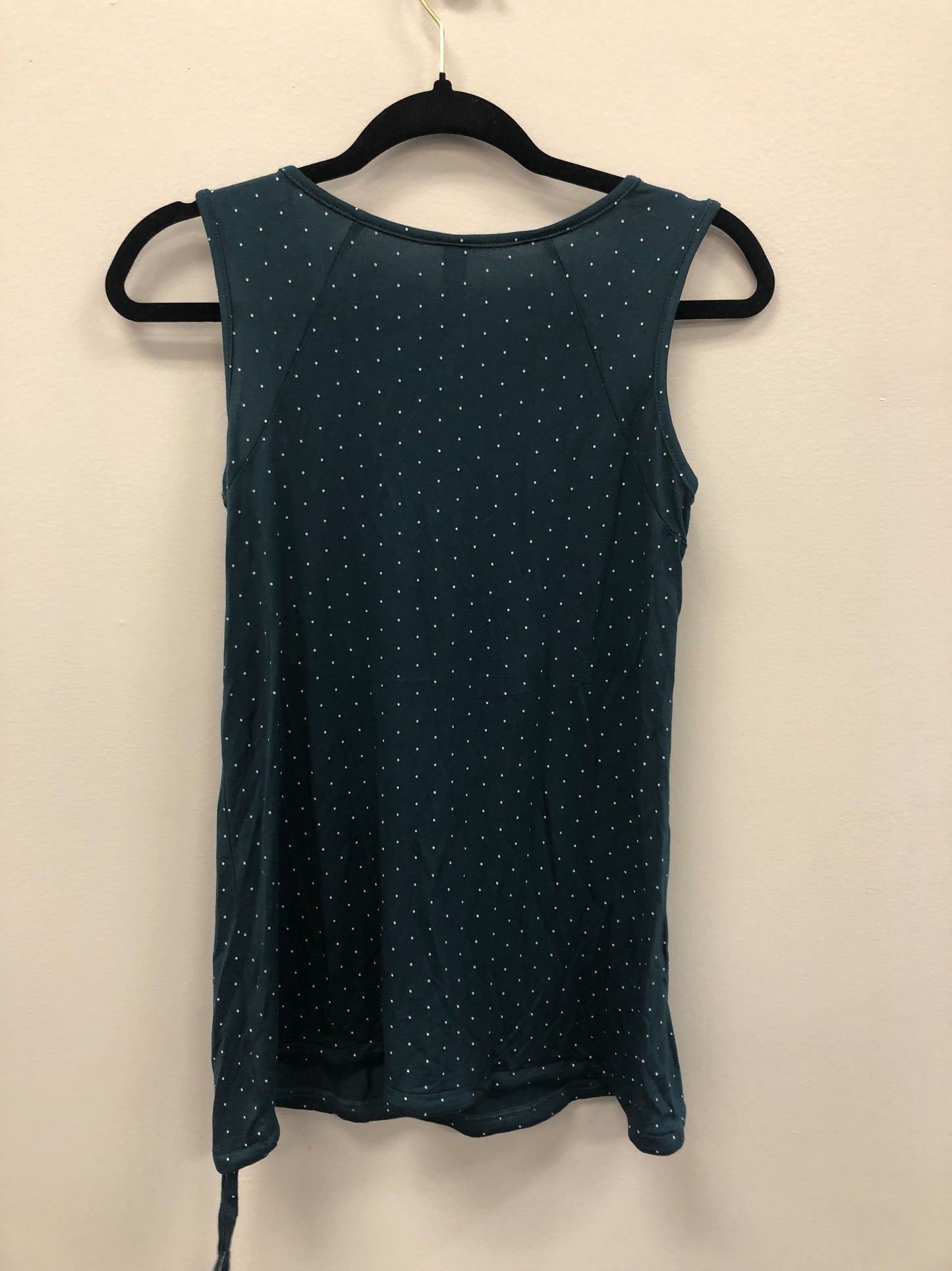 Outlet 5823 - Latched Mama Active Nursing Tank - Teal Dots - Extra Small