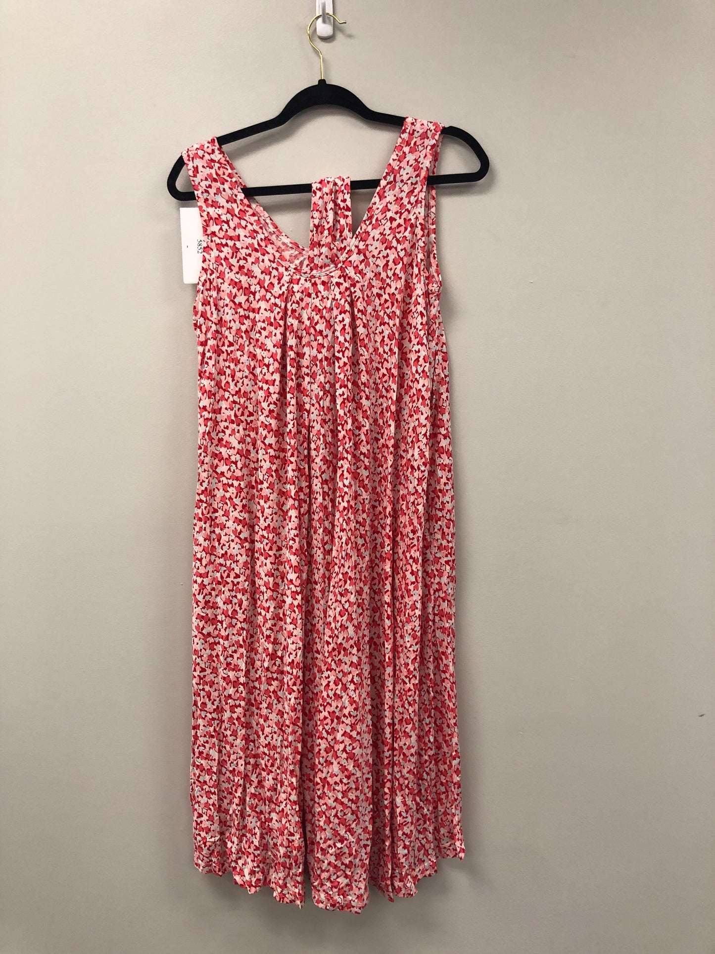Outlet 5852 - Latched Mama Printed Nursing Romper - Hearts - Standard