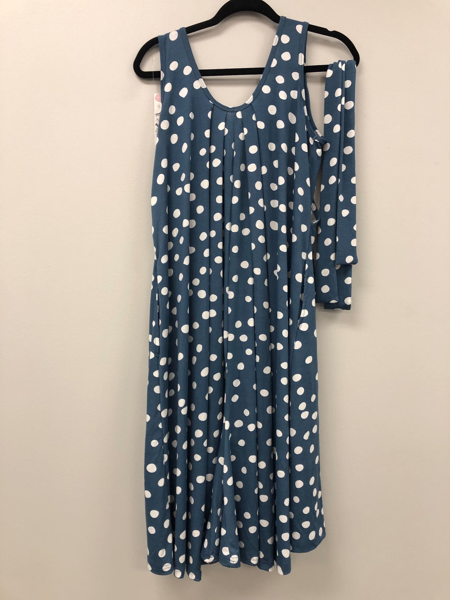 Outlet 5624 - Latched Mama Nursing Romper - Ocean Dots - Standard