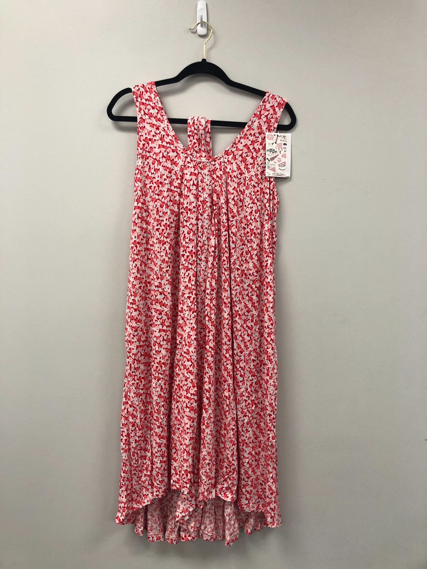 Outlet 5852 - Latched Mama Printed Nursing Romper - Hearts - Standard