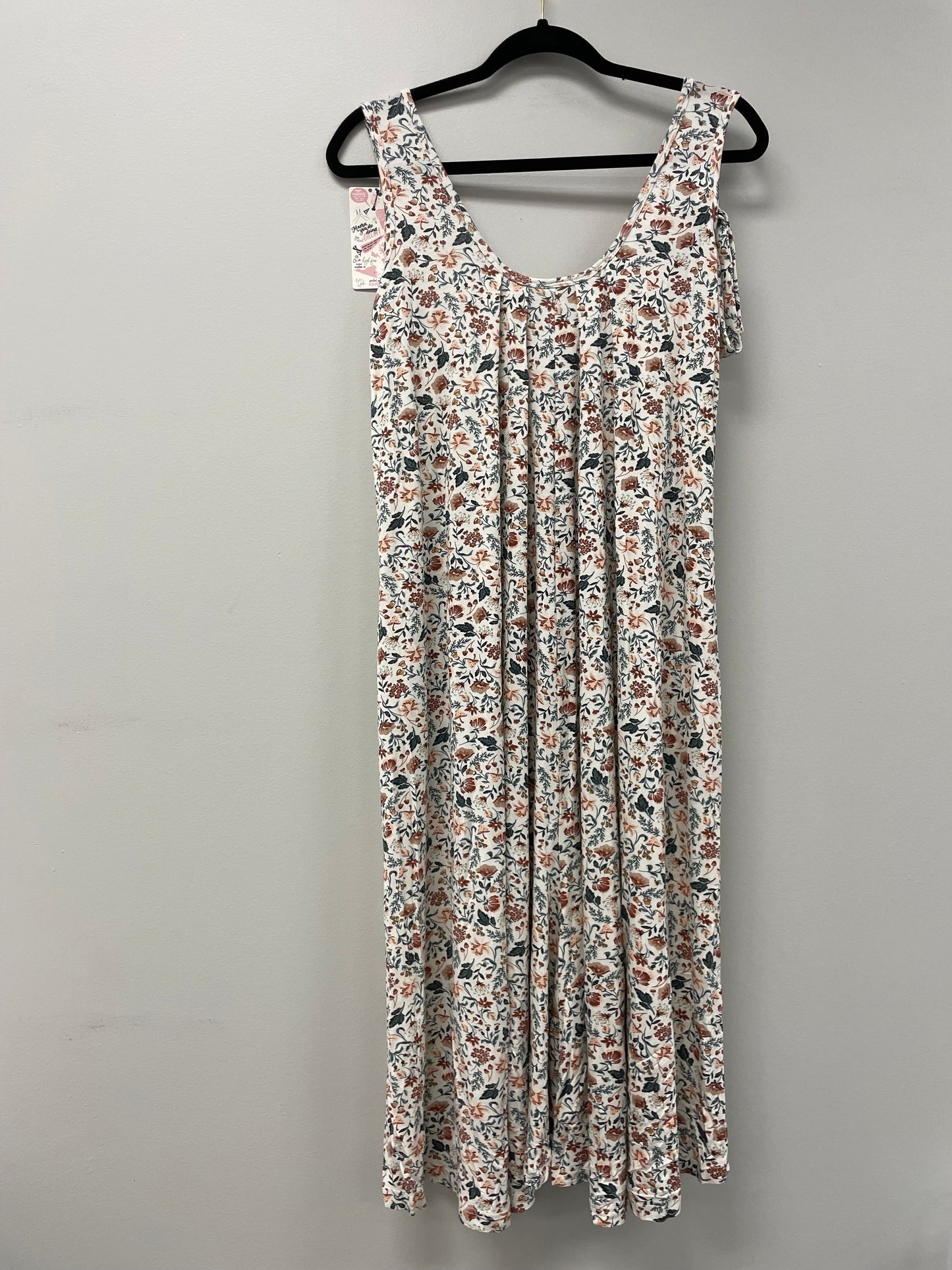 Outlet 5776 - Latched Mama Printed Nursing Romper - Wonderland Floral - Petite