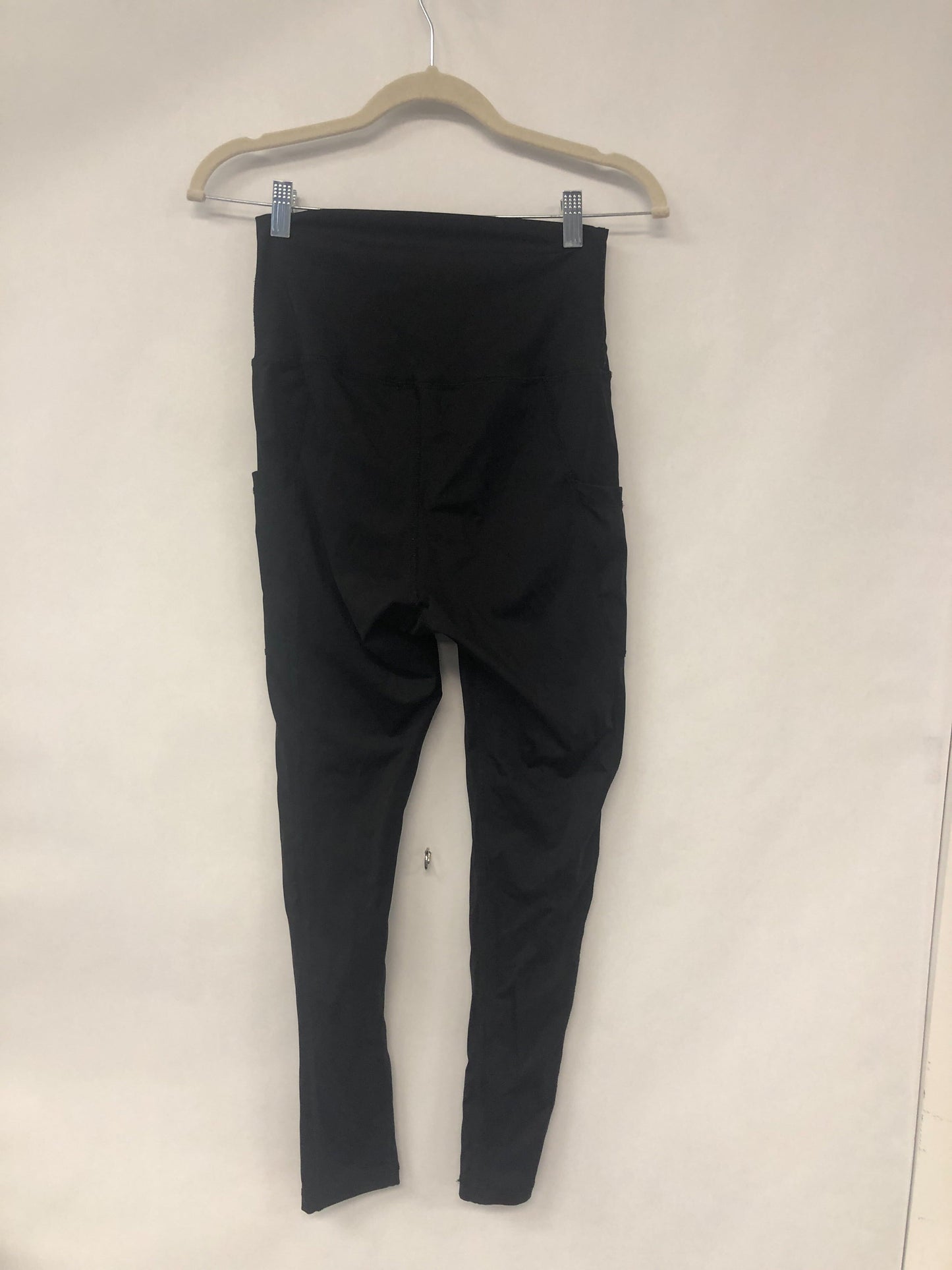 Outlet 6218 - Latched Mama High Waisted Leggings with Side Pocket - Black - Medium