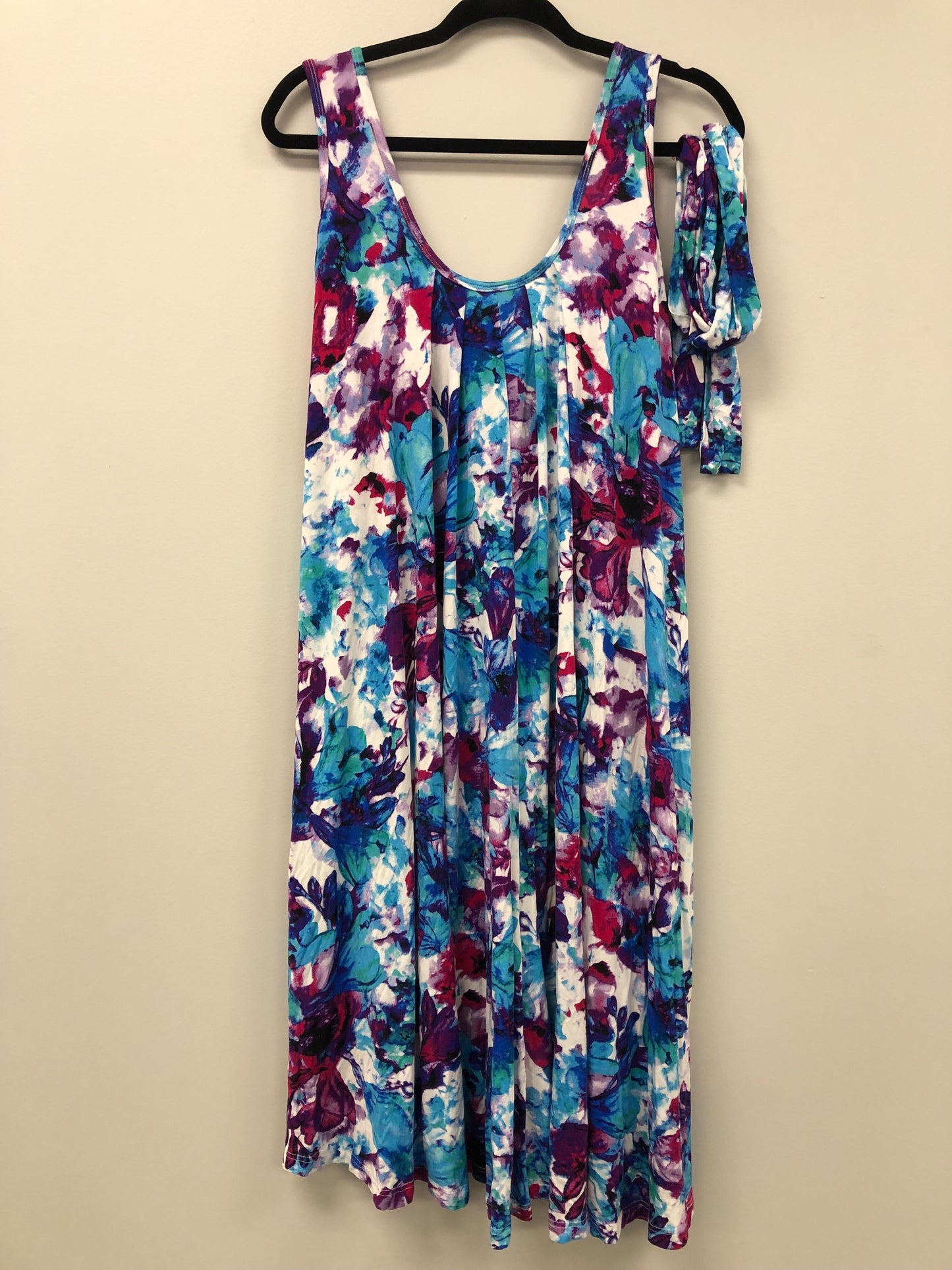 Outlet 5625 - Latched Mama Nursing Romper - Vivid Watercolor - Petite