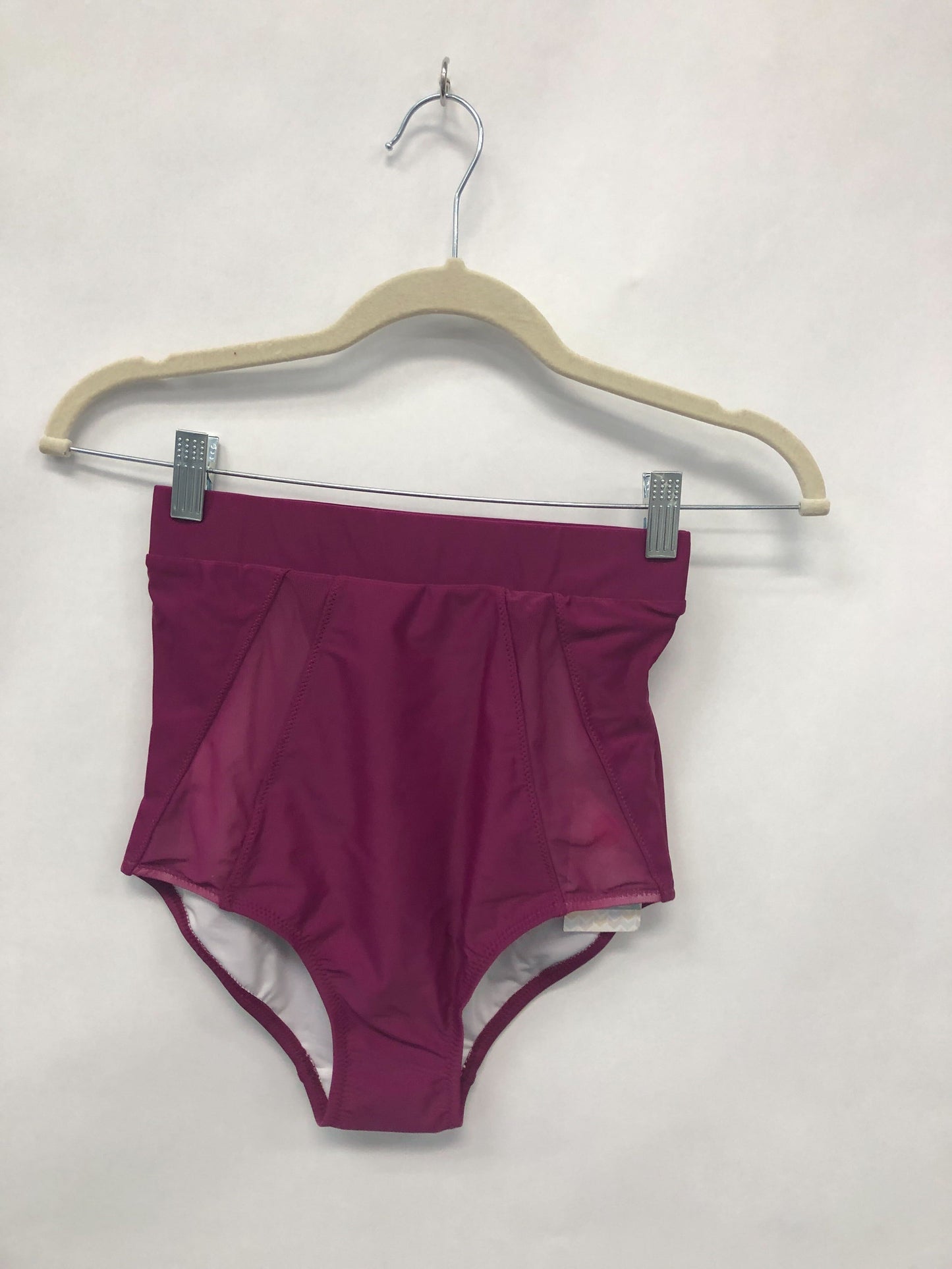 Outlet 6042 - The Latched Mama High-Waisted Swim Bottoms - Raspberry - Extra Small