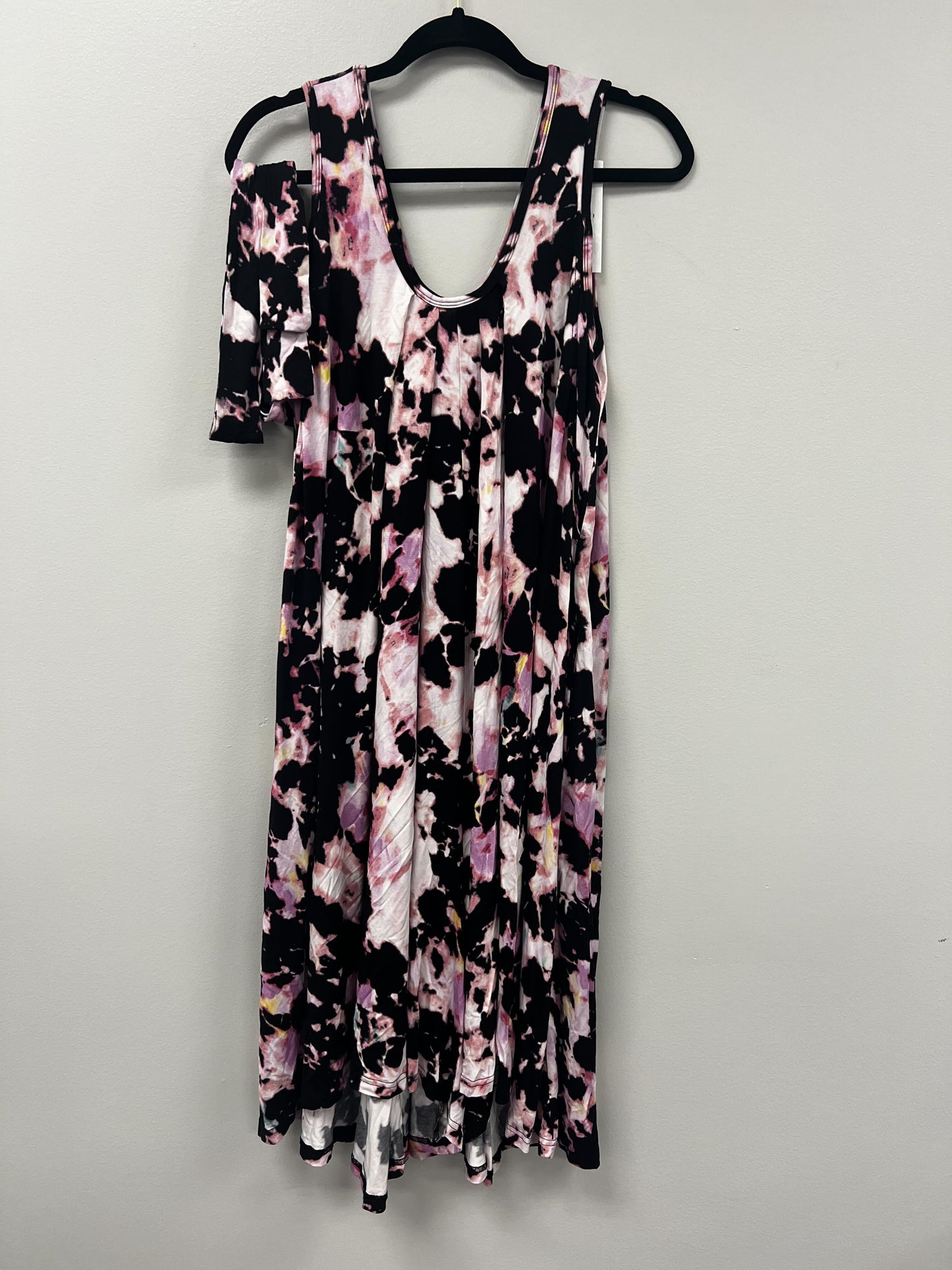 Outlet 5719 - Latched Mama Printed Nursing Romper - Vibrant Tie Dye - Standard