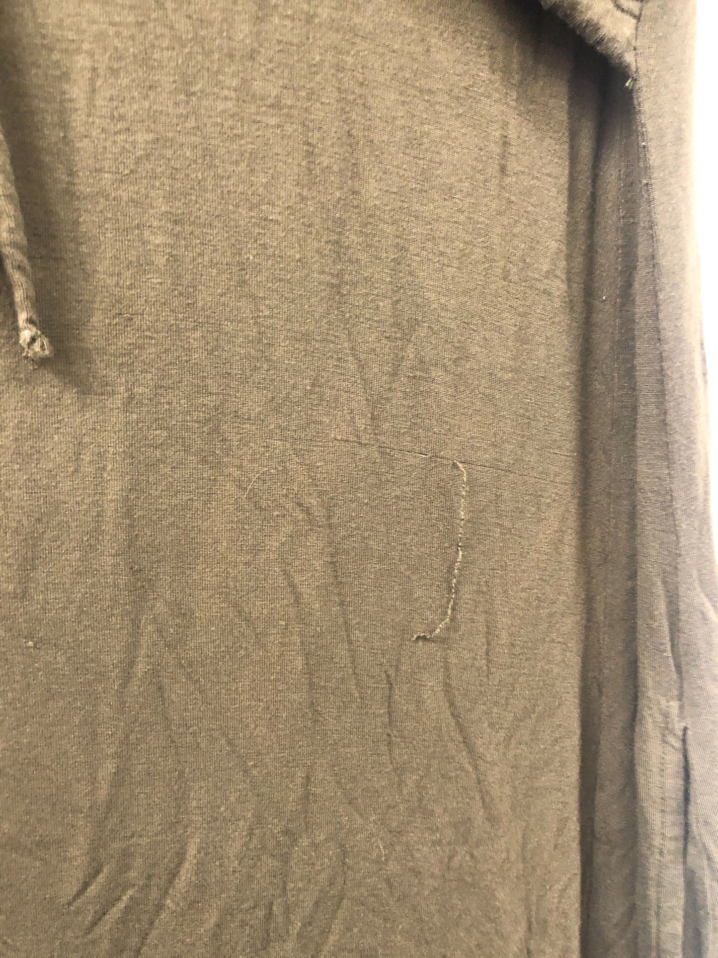 Outlet 5670 - Latched Mama Drawstring Midi Nursing Dress - Olive - Extra Large