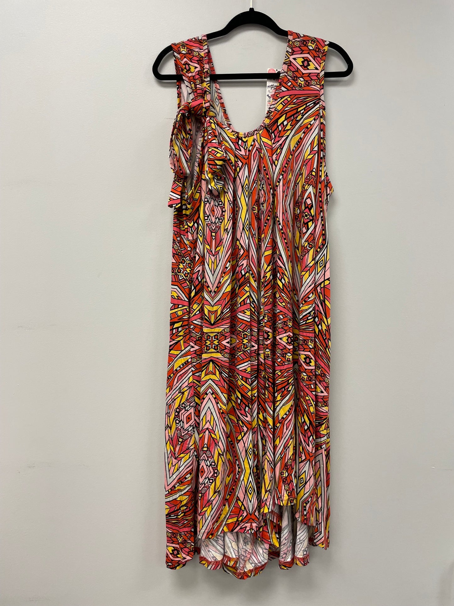 Outlet 5794 - Latched Mama Printed Nursing Romper - Citrus Zest - Plus