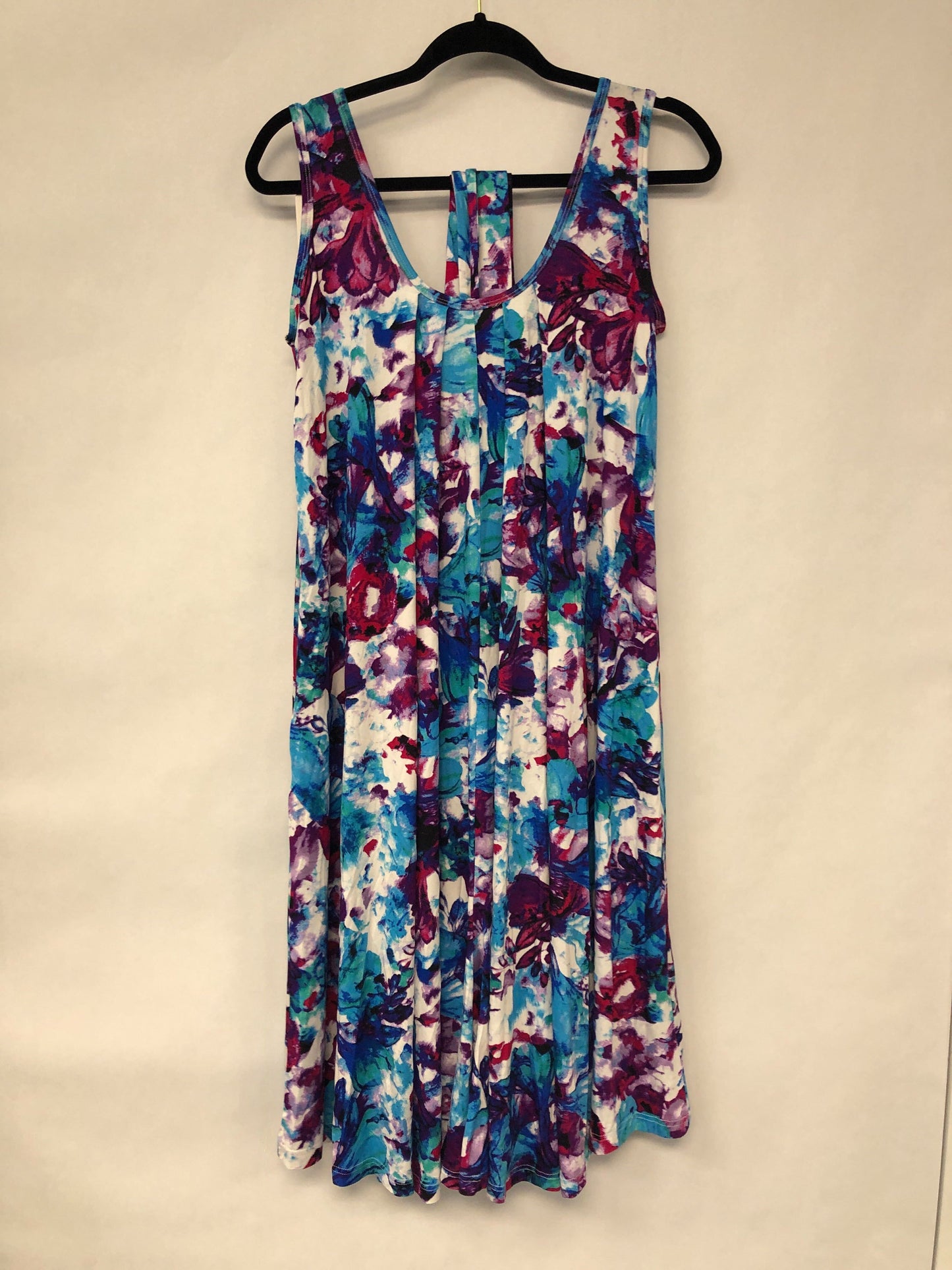 Outlet 6264 - Latched Mama Printed Nursing Romper - Vivid Watercolor - Petite