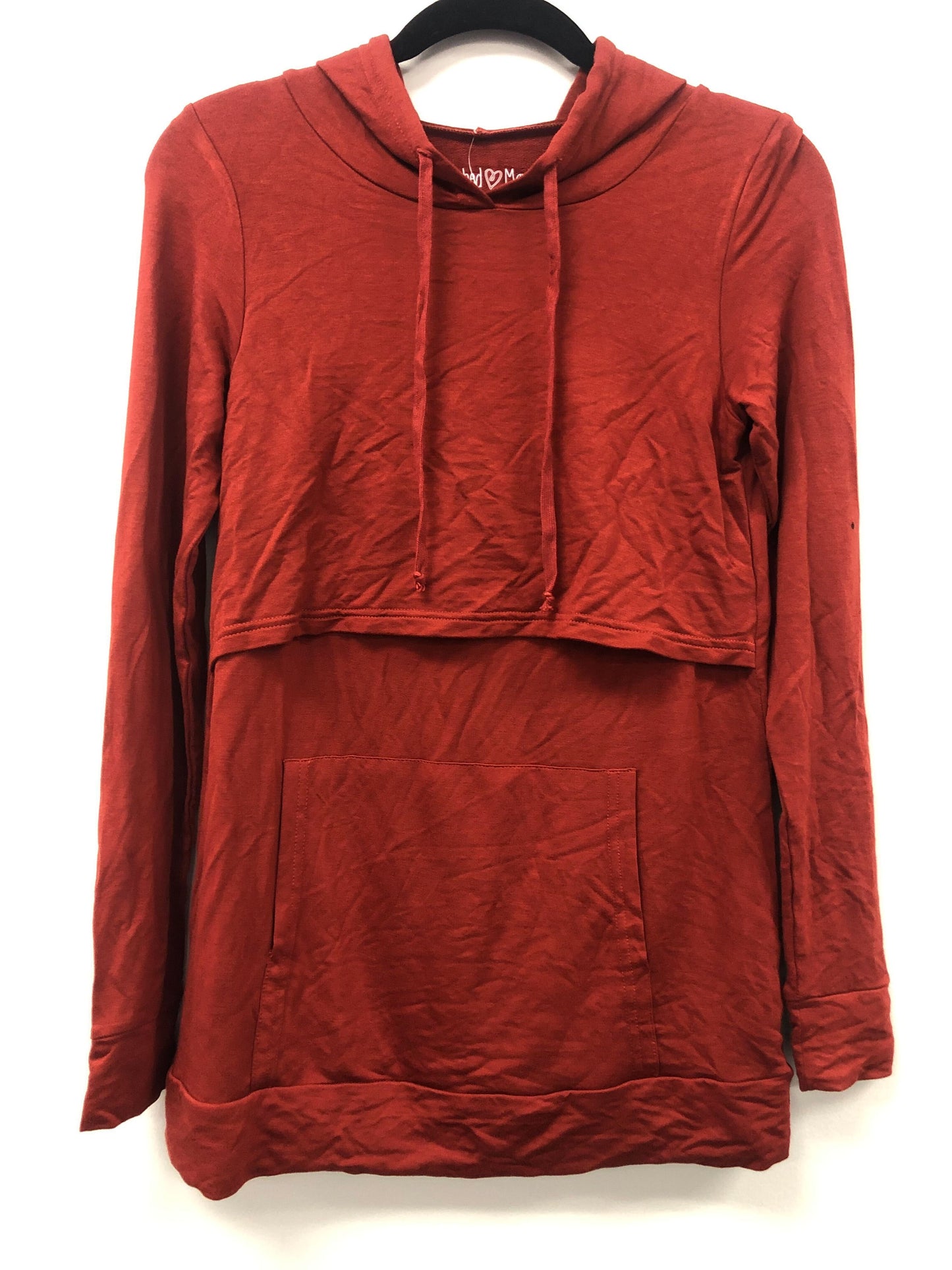 Outlet 5520 - Latched Mama Cloud Nursing Hoodie - Rust - Extra Small