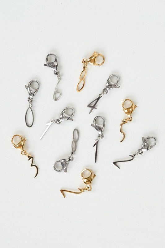 Latched Mama Number Charm