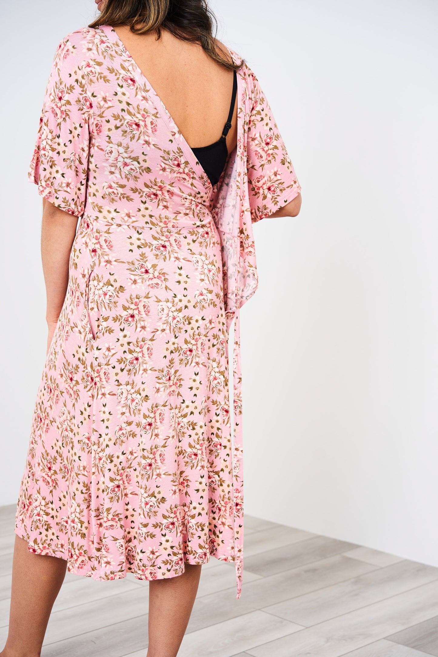 Latched Mama Labor & Postpartum Wrap Dress