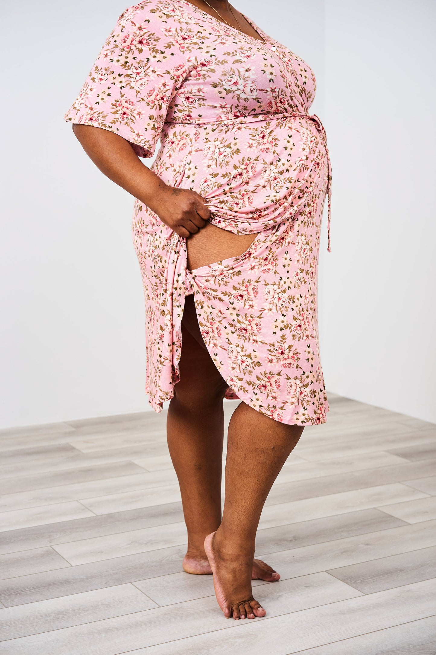 Latched Mama Labor & Postpartum Wrap Dress