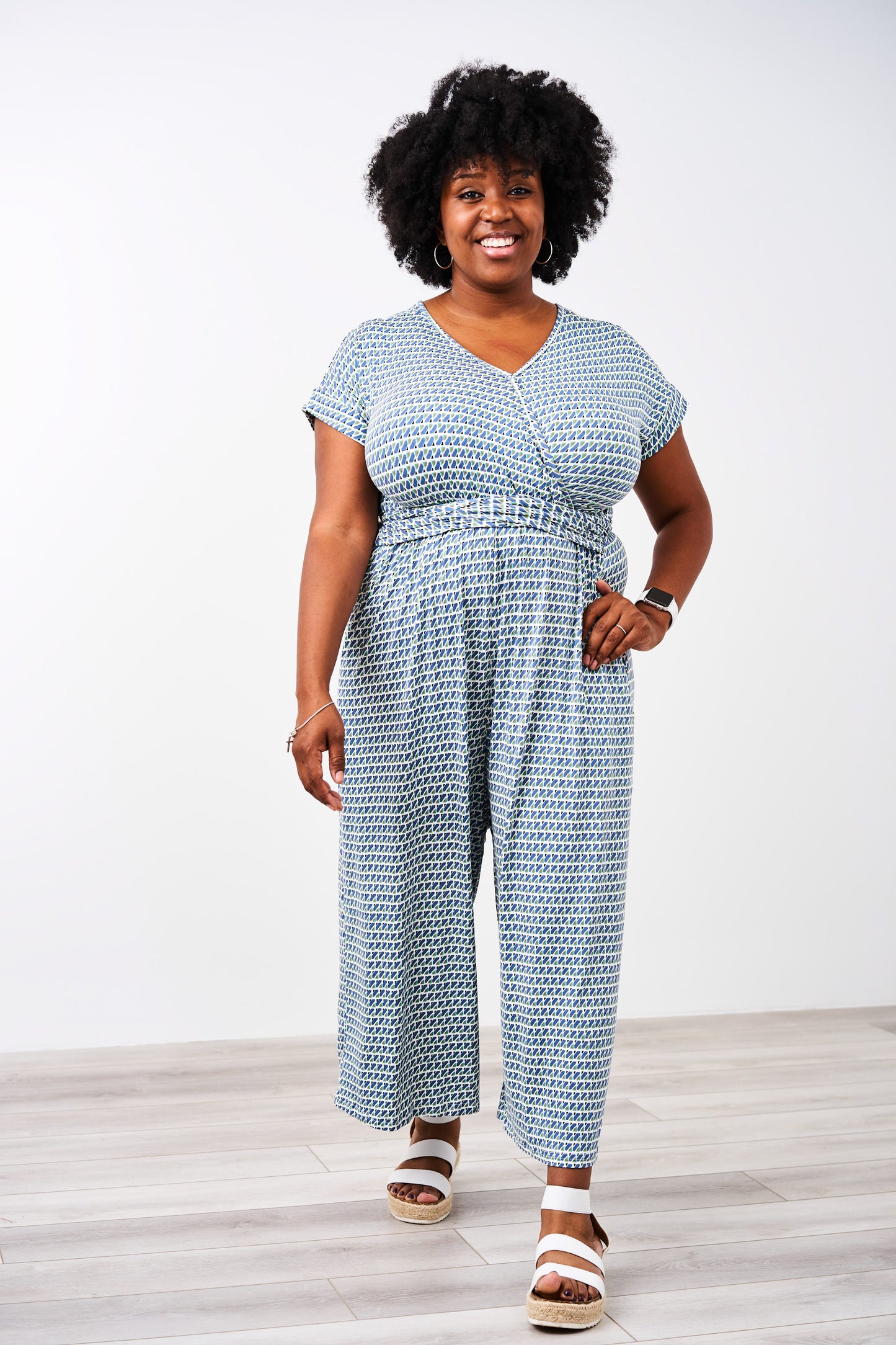 Latched Mama V-Neck Nursing Jumpsuit