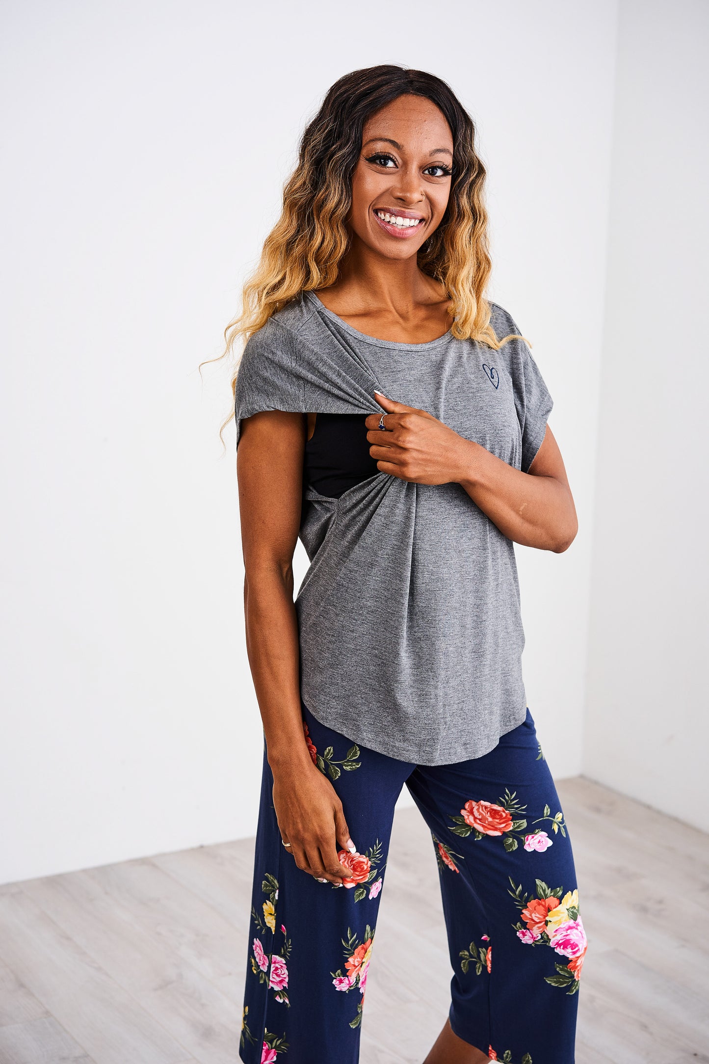 Latched Mama Slumber Lounge Pant & Tee Set - Last Chance