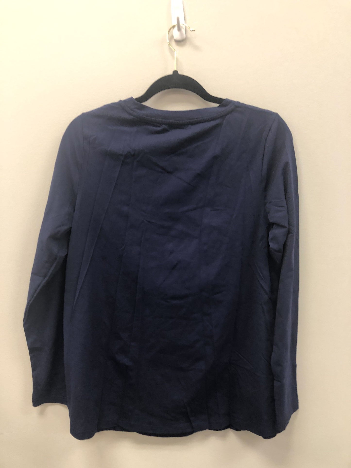 Outlet 5968 - Latched Mama Long Sleeve Cotton Swing Tee - Navy - Extra Large
