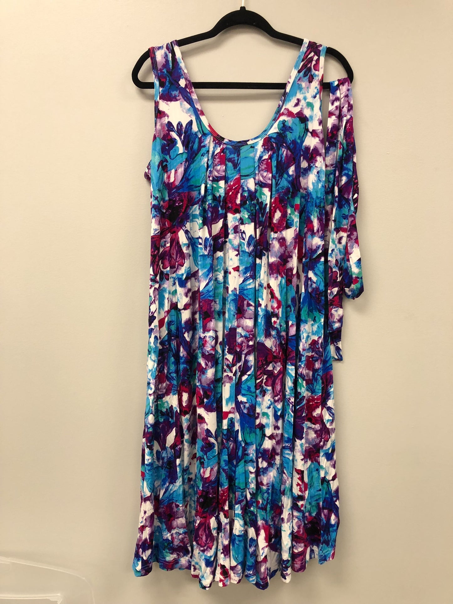 Outlet 5808 - Latched Mama Nursing Romper - Vivid Watercolor - Standard
