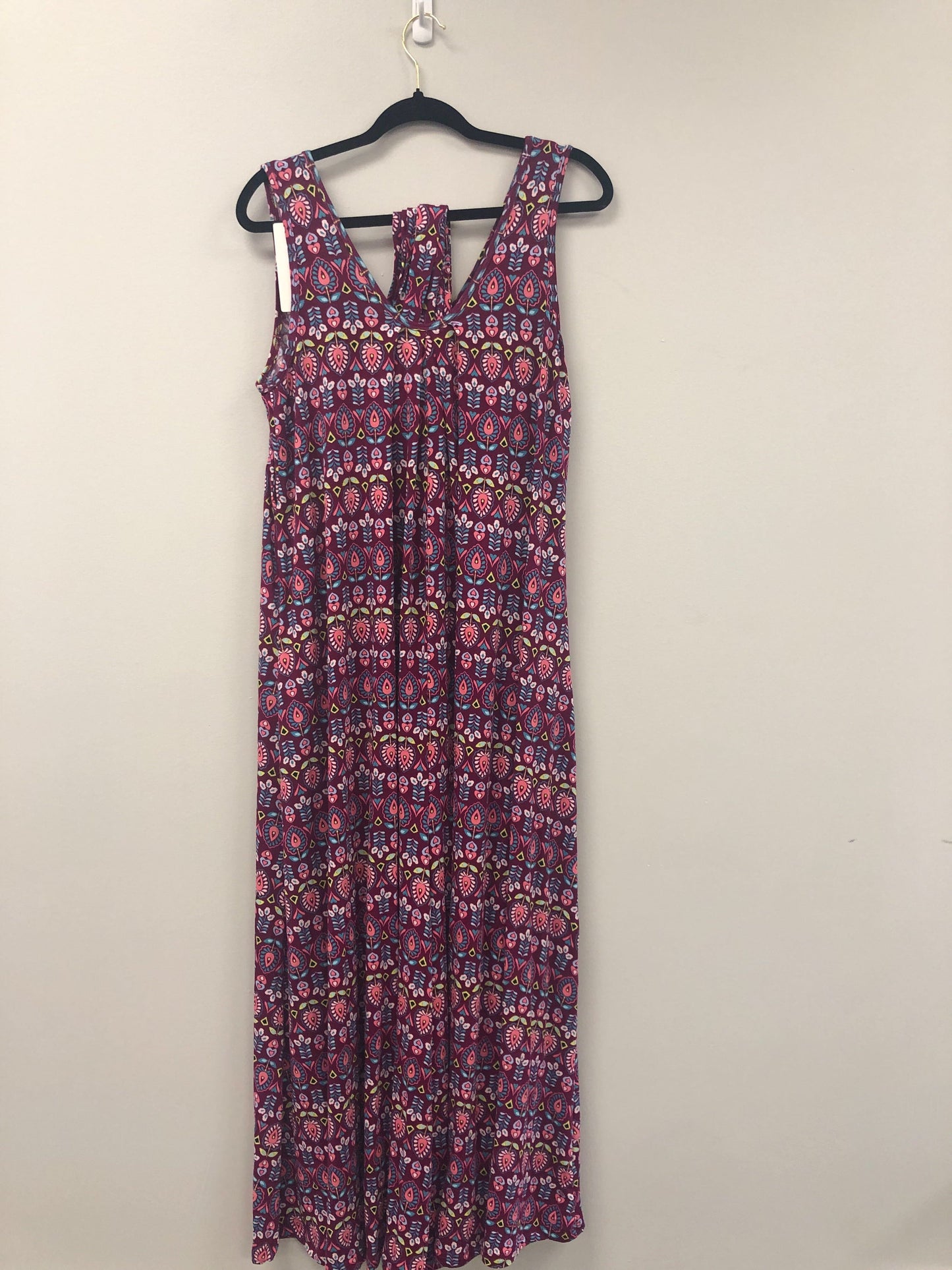 Outlet 5643 - Latched Mama Sleeveless Maxi Nursing Momper - Mythic Bloom - Standard