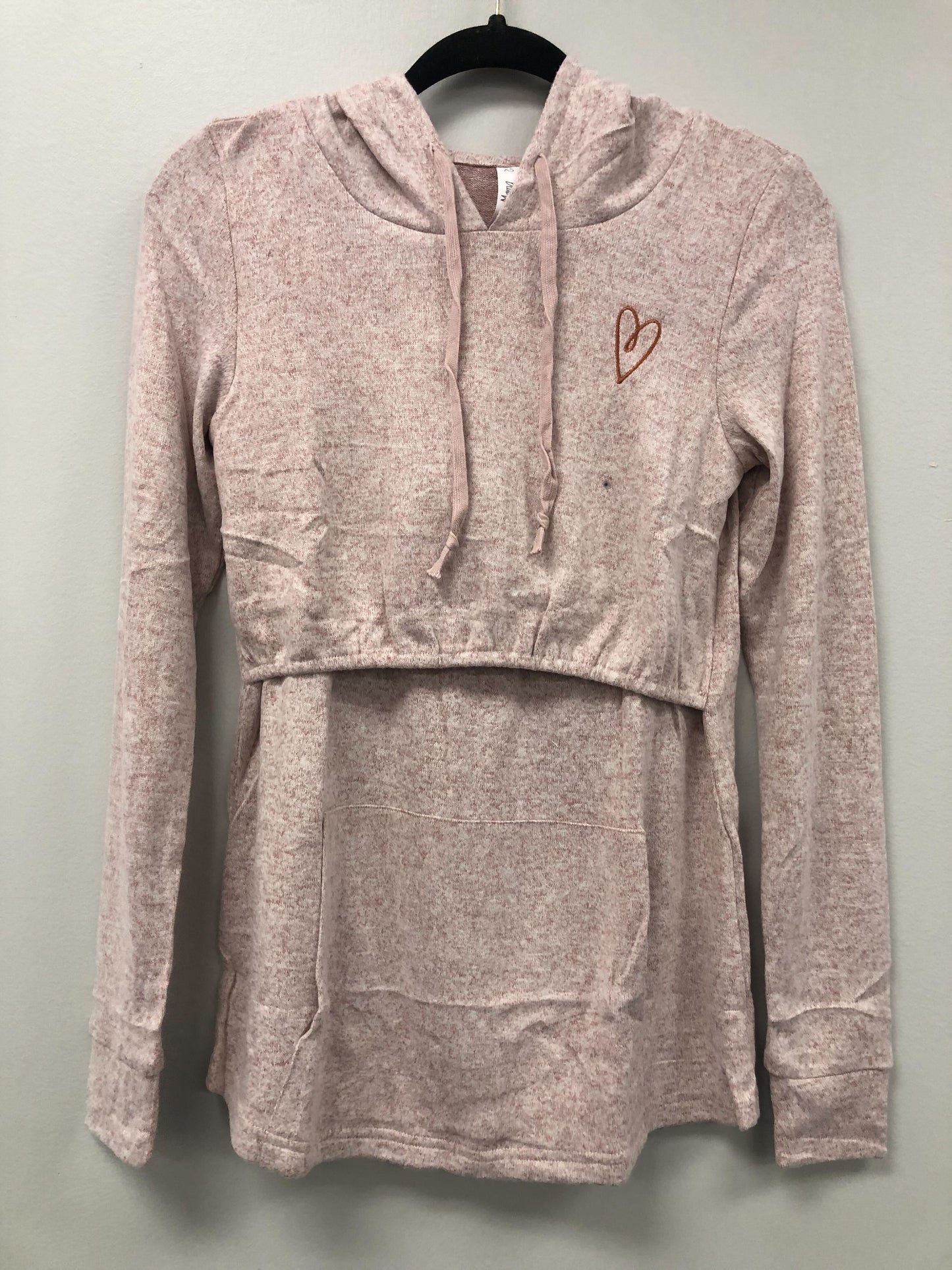 Outlet 5806 - Latched Mama Everyday Nursing Hoodie - Champagne - Extra Small