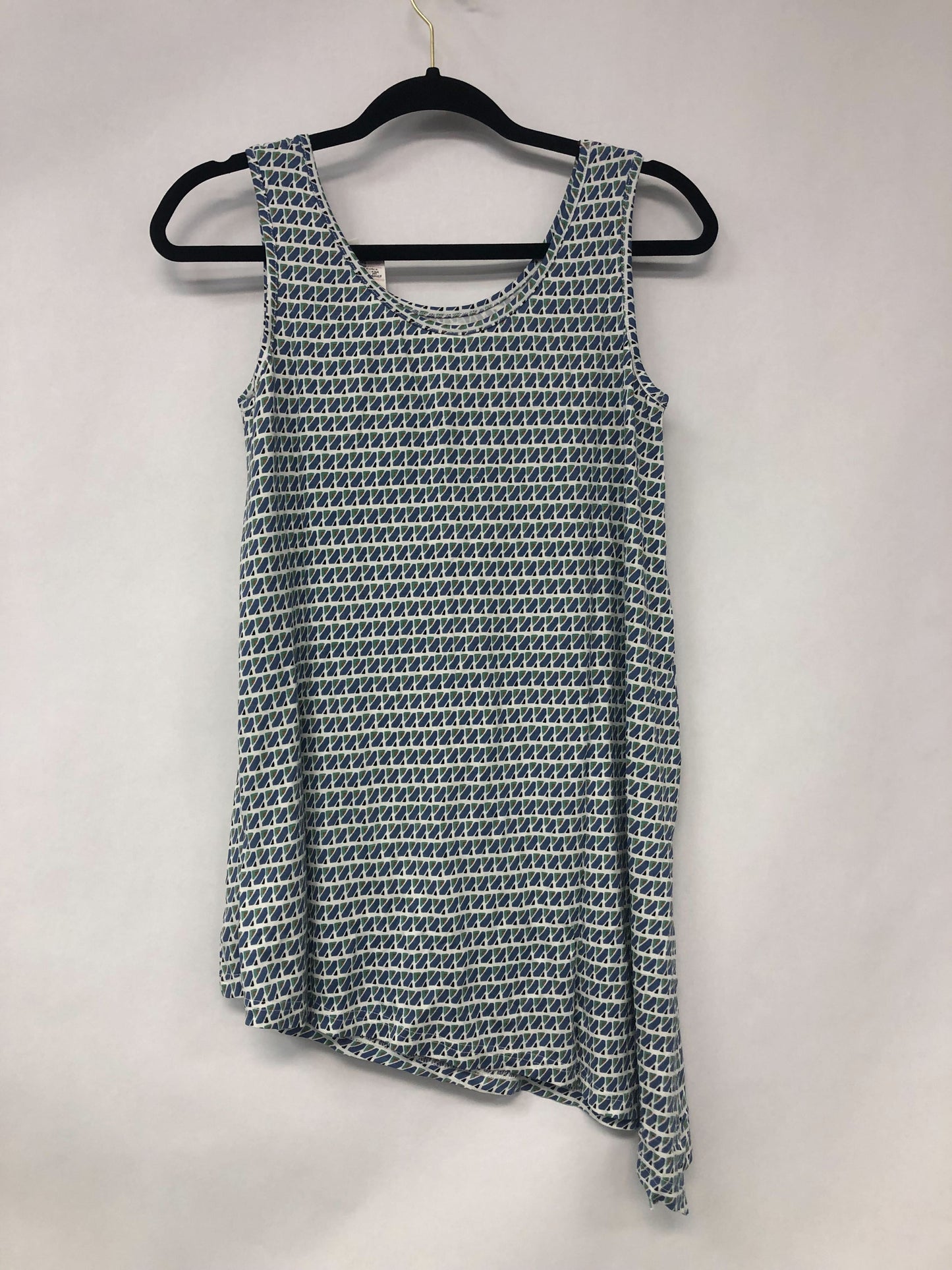 Outlet 6180 - Latched Mama Asymmetrical Nursing Tank - Aegean Island - Extra Small