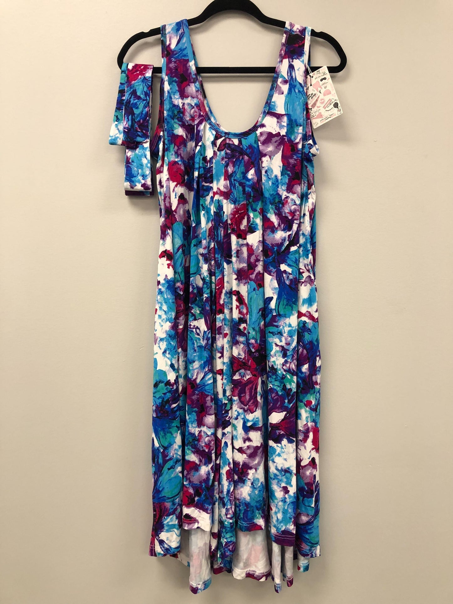 Outlet 5618 - Latched Mama Nursing Romper - Vivid Watercolor - Standard