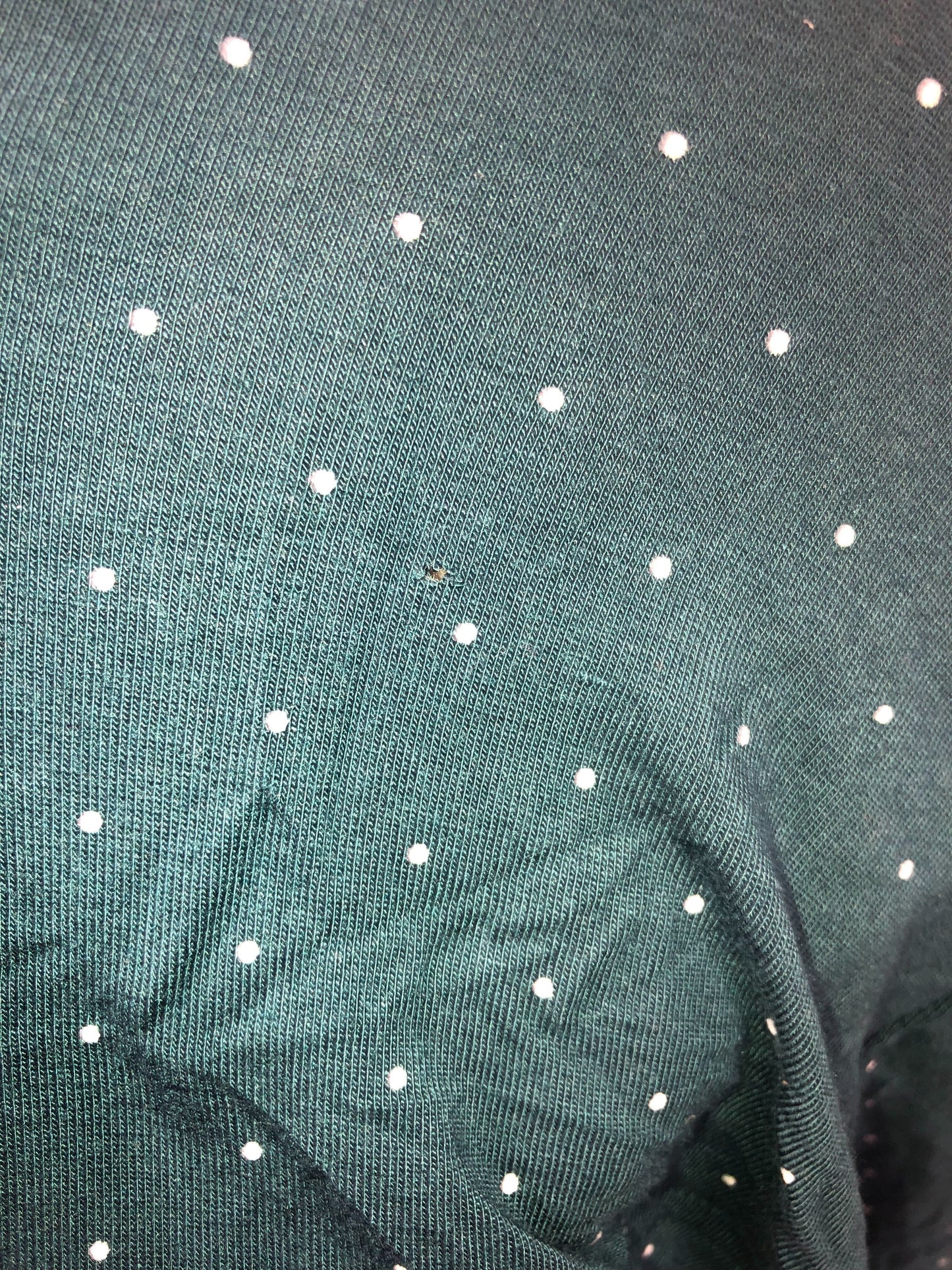 Outlet 5509 - Latched Mama Boardwalk Nursing Romper - Teal Dots - 1X
