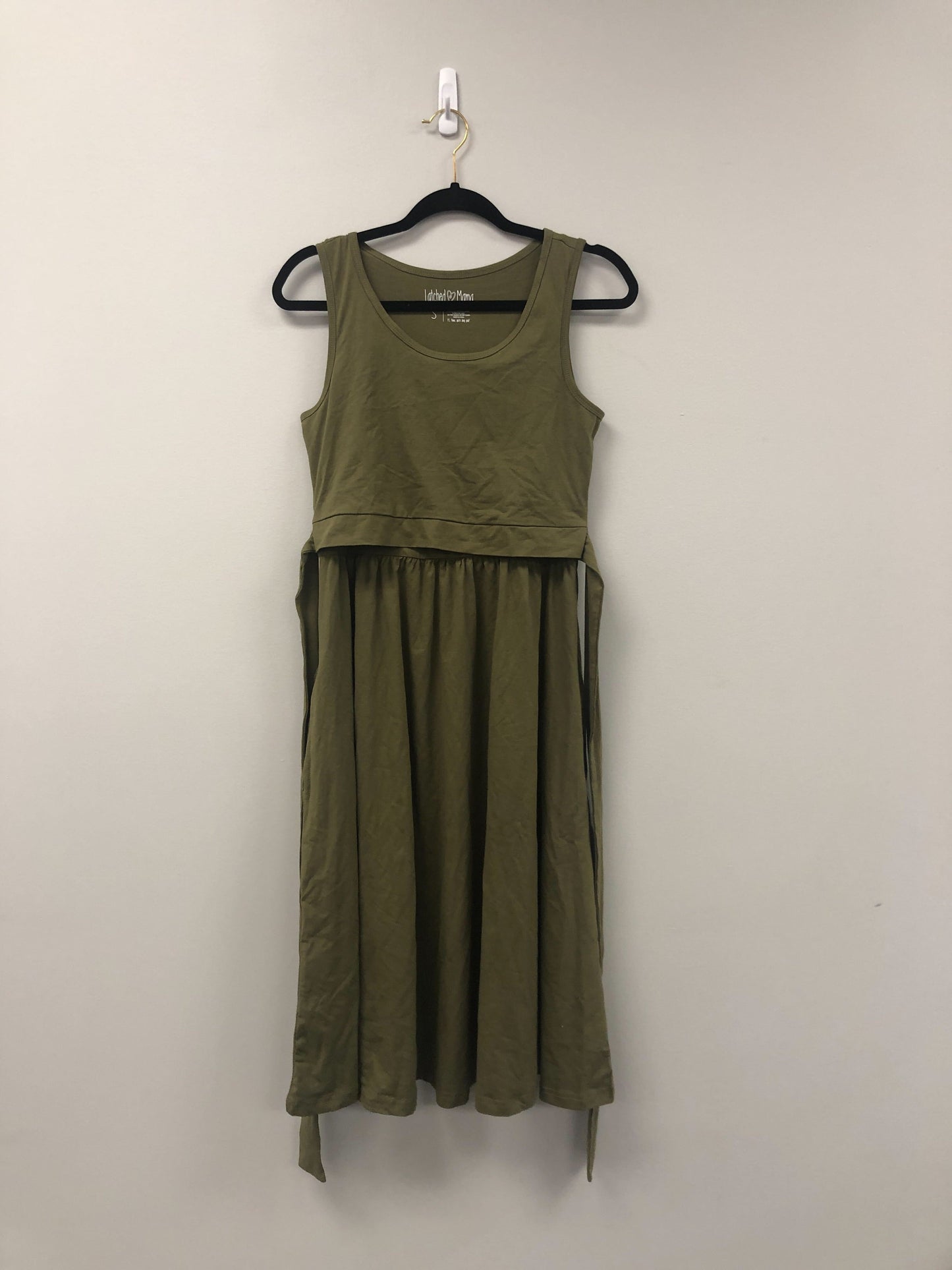 Outlet 5553 - Latched Mama Nursing Sundress - Artichoke - Small