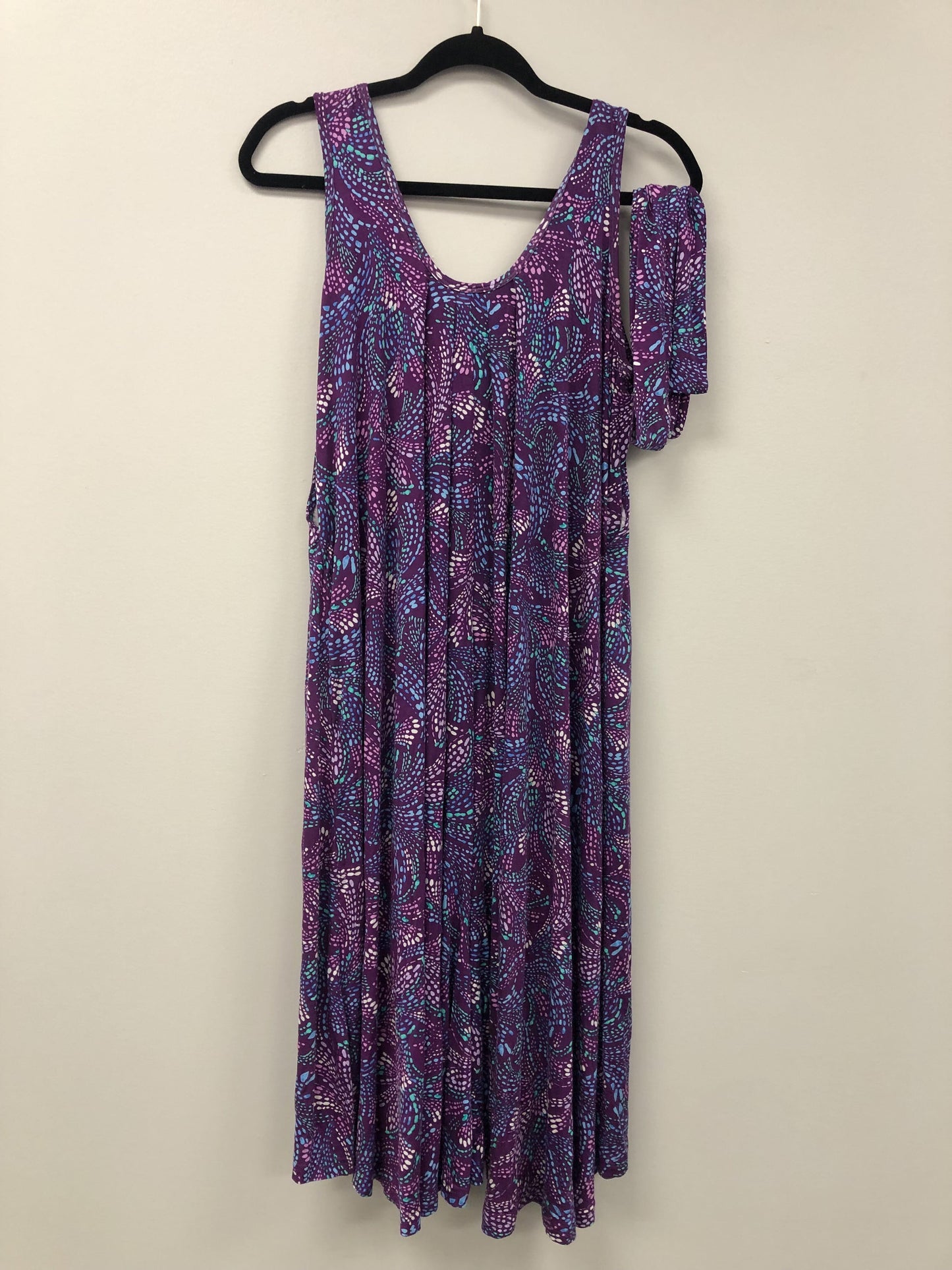 Outlet 5619 - Latched Mama Nursing Romper - Violet Celebration - Standard