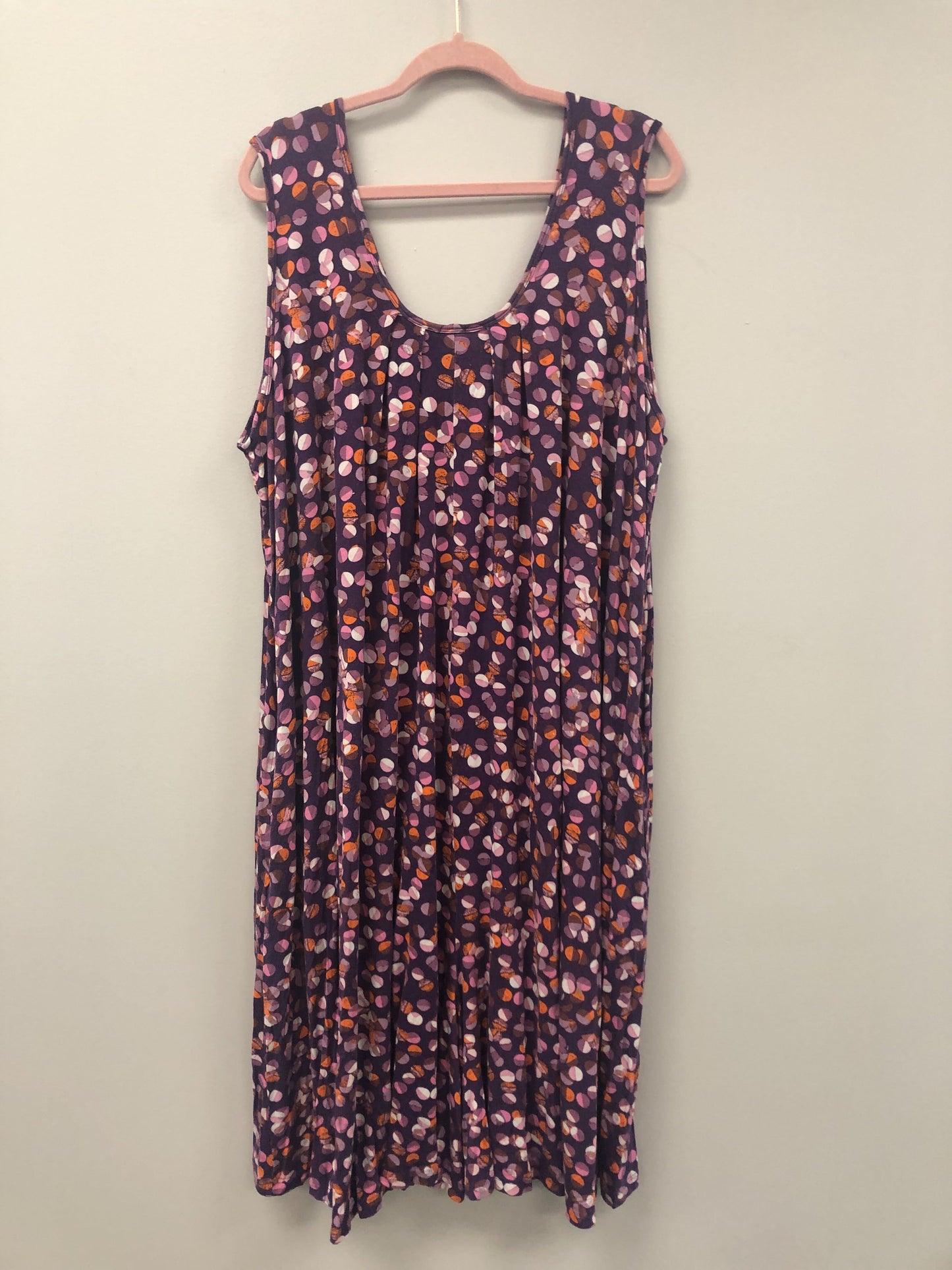 Outlet 5646 - Latched Mama Printed Nursing Romper - Grape Glimmer - Plus