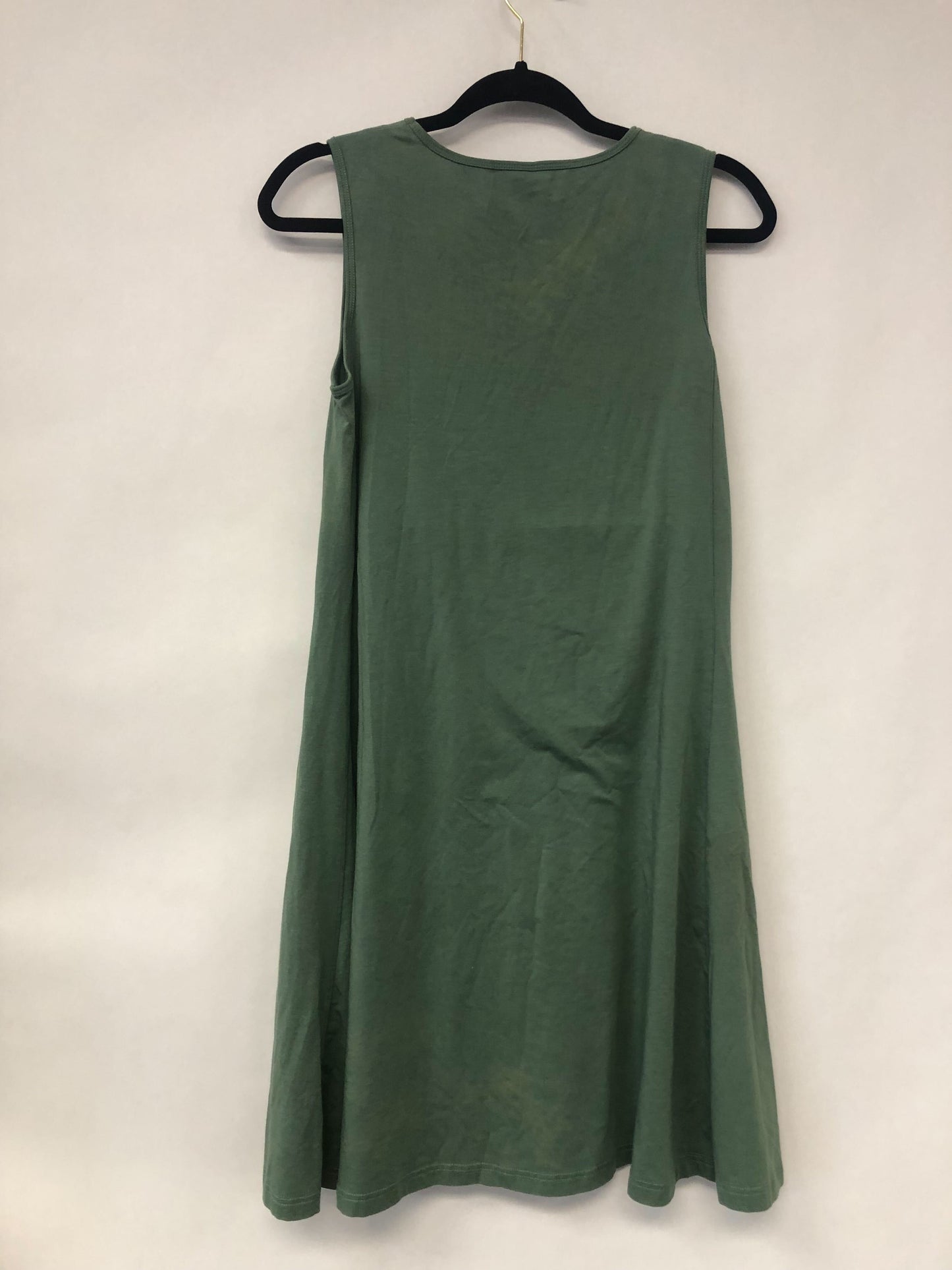 Outlet 6249 - Latched Mama Drawstring Tank Dress 2.0 - Fern - Medium