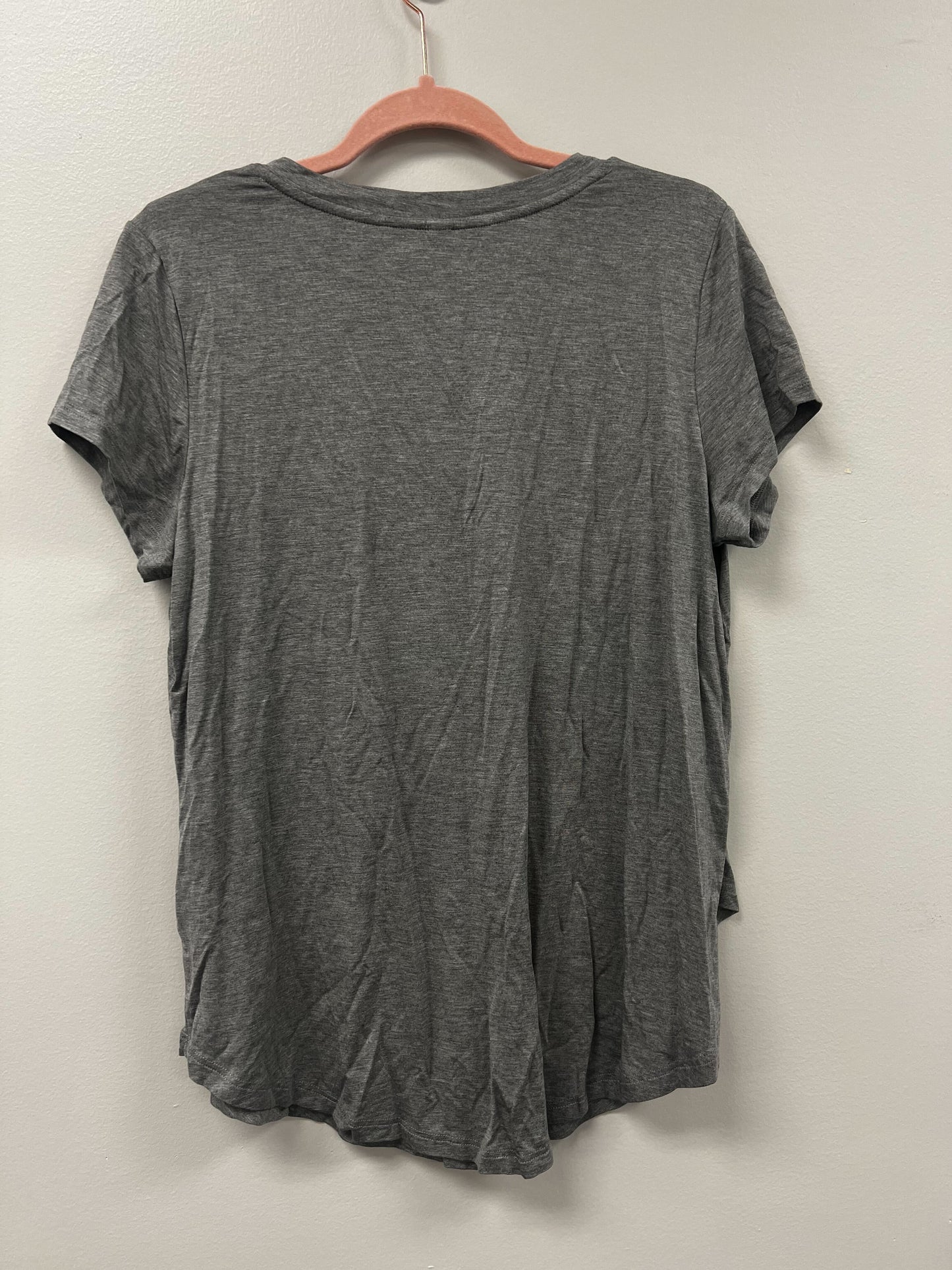 Outlet 5713 - Latched Mama Lucky Mama Nursing Tee - Light Grey - Medium