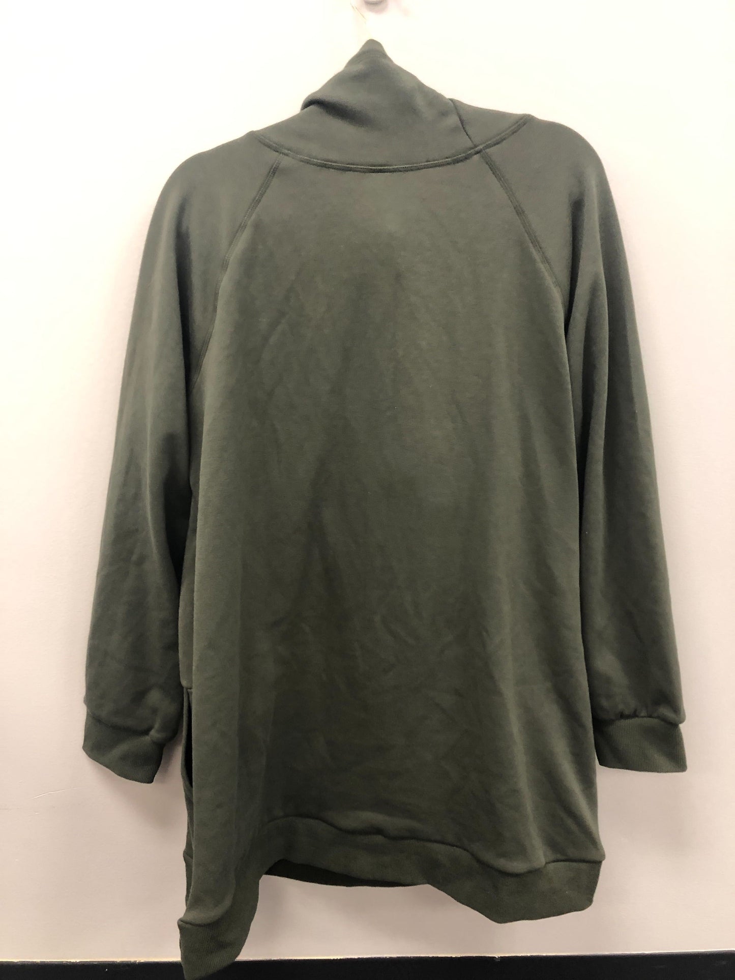 Outlet 5731 - Latched Mama Harbor Snap Nursing Pullover - Green - 2X