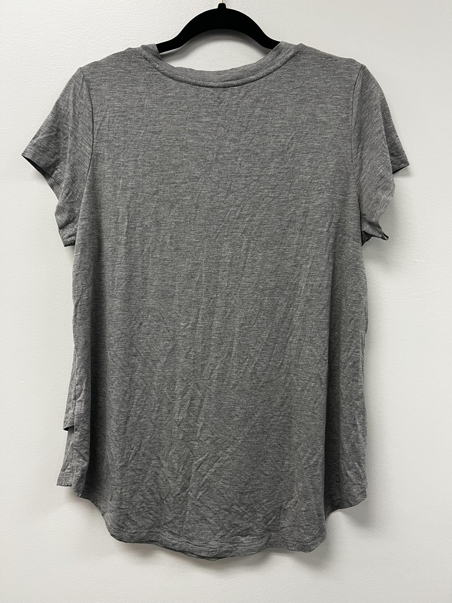 Outlet 6011 - Latched Mama Lucky Mama Nursing Tee - Light Grey - Medium