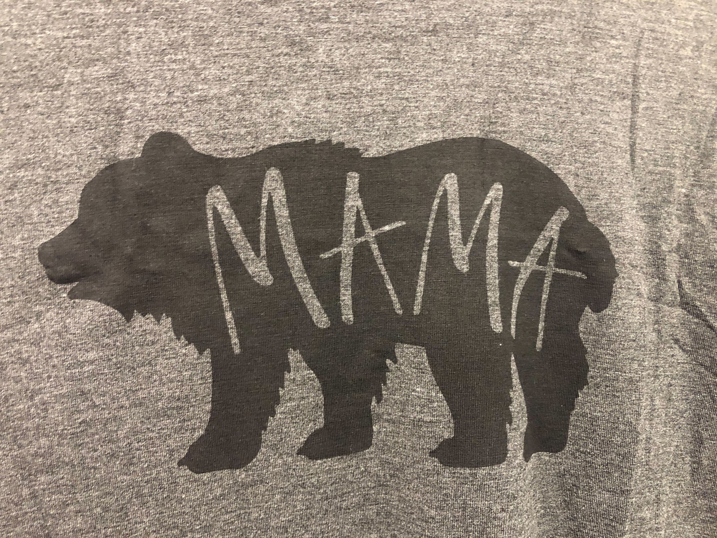 Outlet 5917 - Latched Mama 3/4 Sleeve Scoop Neck Nursing Top 2.0 - Mama Bear - 3X