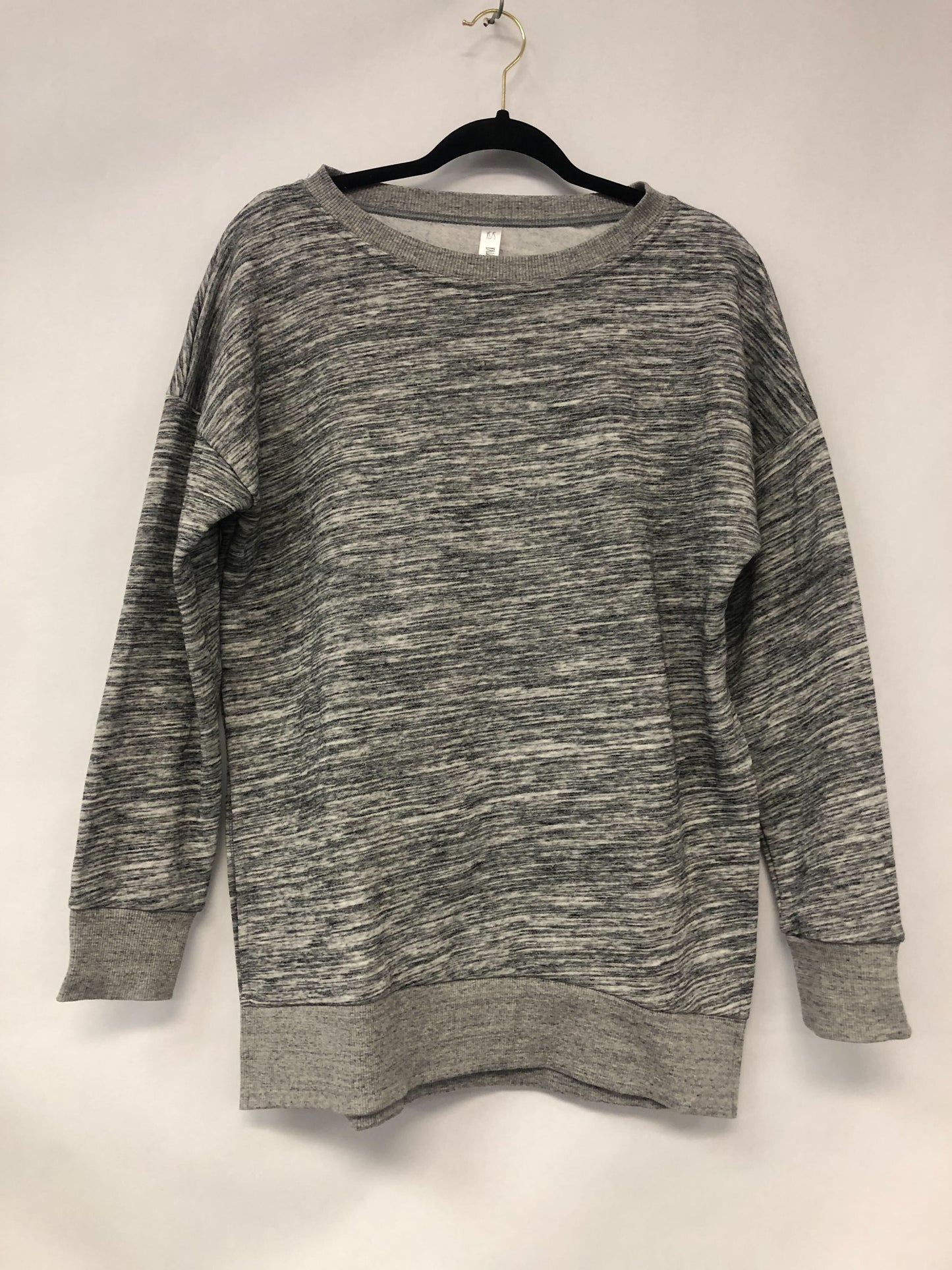 Outlet 6168 - Latched Mama Tell Your Mom Friends You Love Them Pullover - Heathered Grey - XS/SM