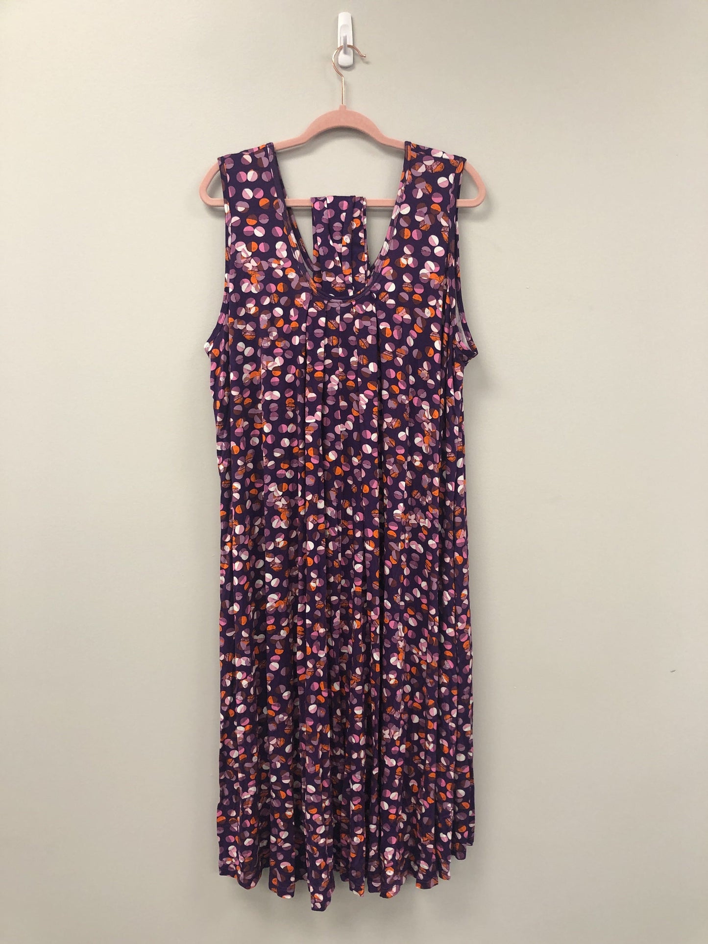 Outlet 5870 - Latched Mama Printed Nursing Romper - Grape Glimmer - Plus