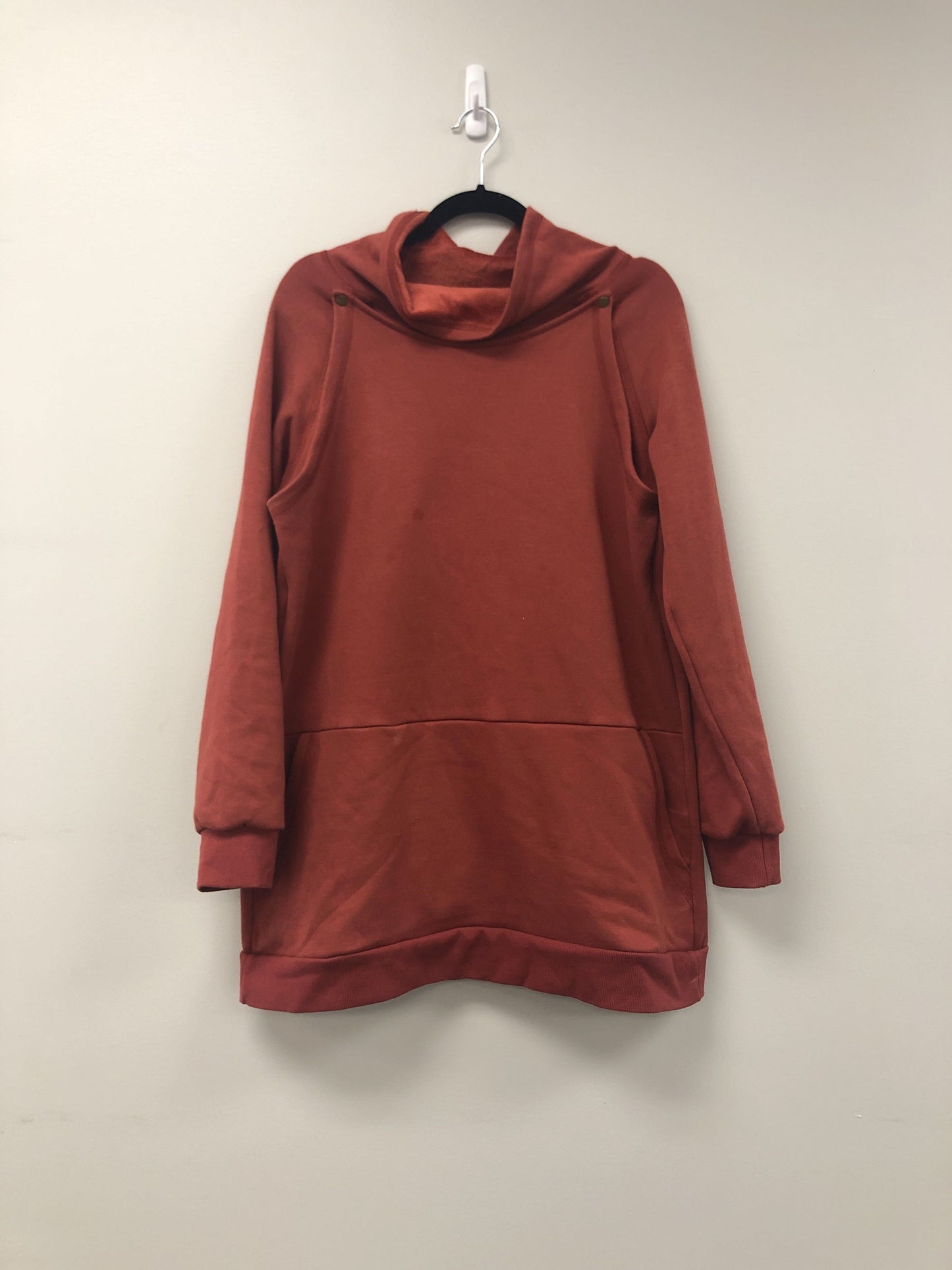 Outlet 5587 - Latched Mama Harbor Snap Nursing Pullover - Rust - Extra Large