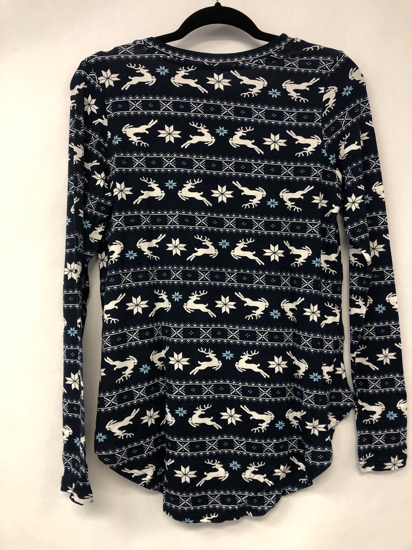 Outlet 6152 - Latched Mama Long Sleeve V-Neck Tee - Winter Wonderland - Extra Extra Small
