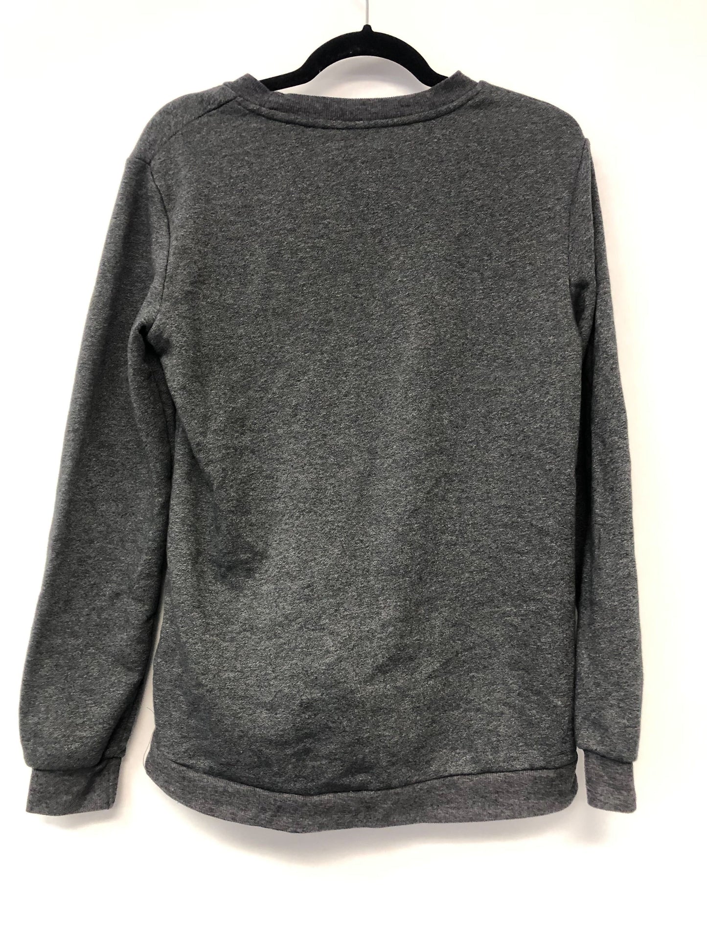 Outlet 6204 - Latched Mama Lightweight Petal Nursing Crewneck - Slate Fleece - Medium
