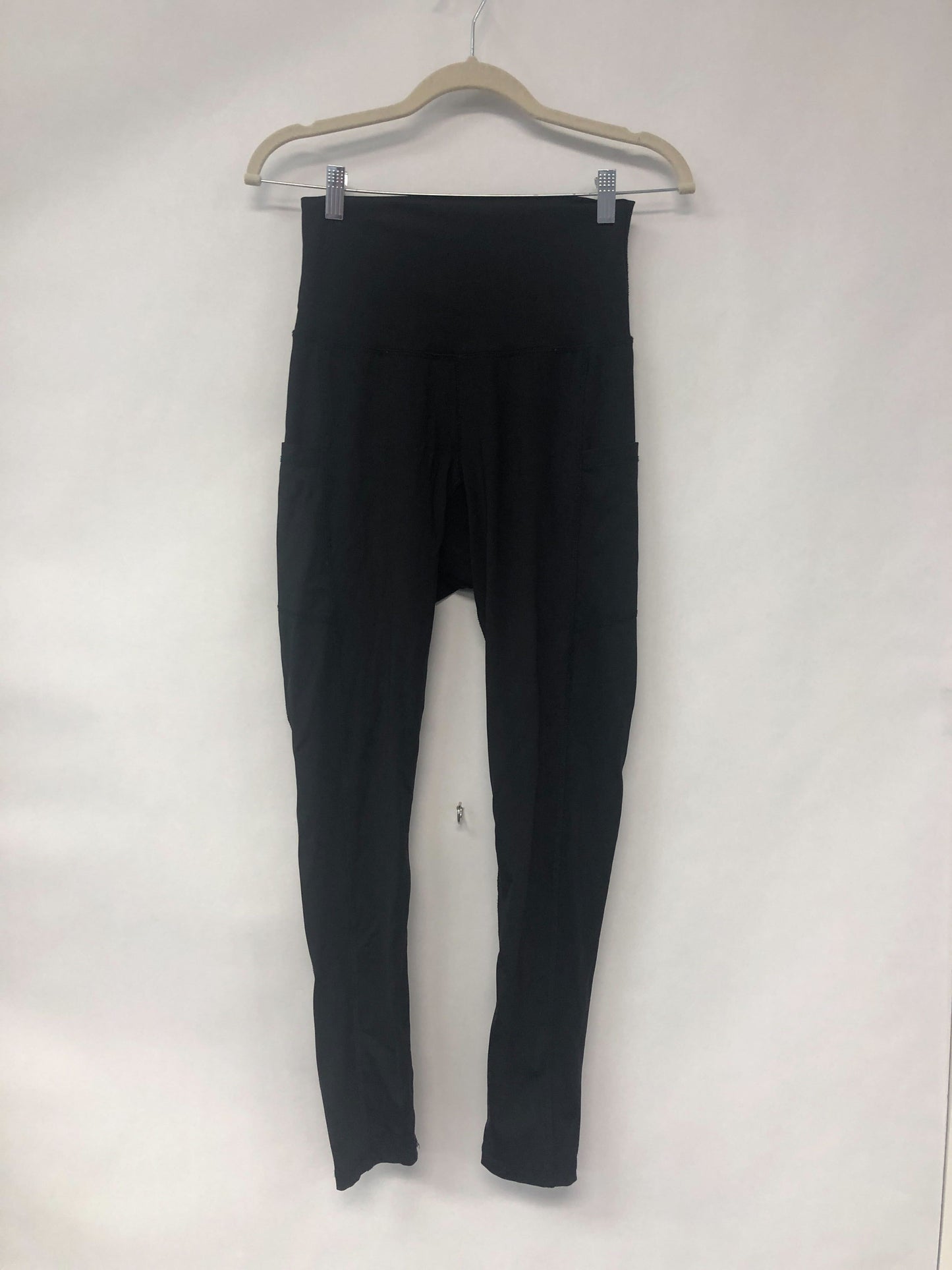 Outlet 6218 - Latched Mama High Waisted Leggings with Side Pocket - Black - Medium