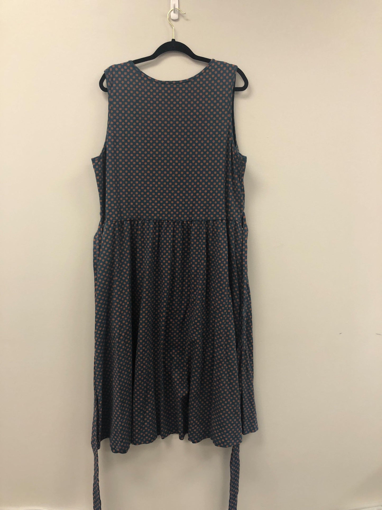 Outlet 5638 - Latched Mama Nursing Sundress - Blue Bauble - 2X
