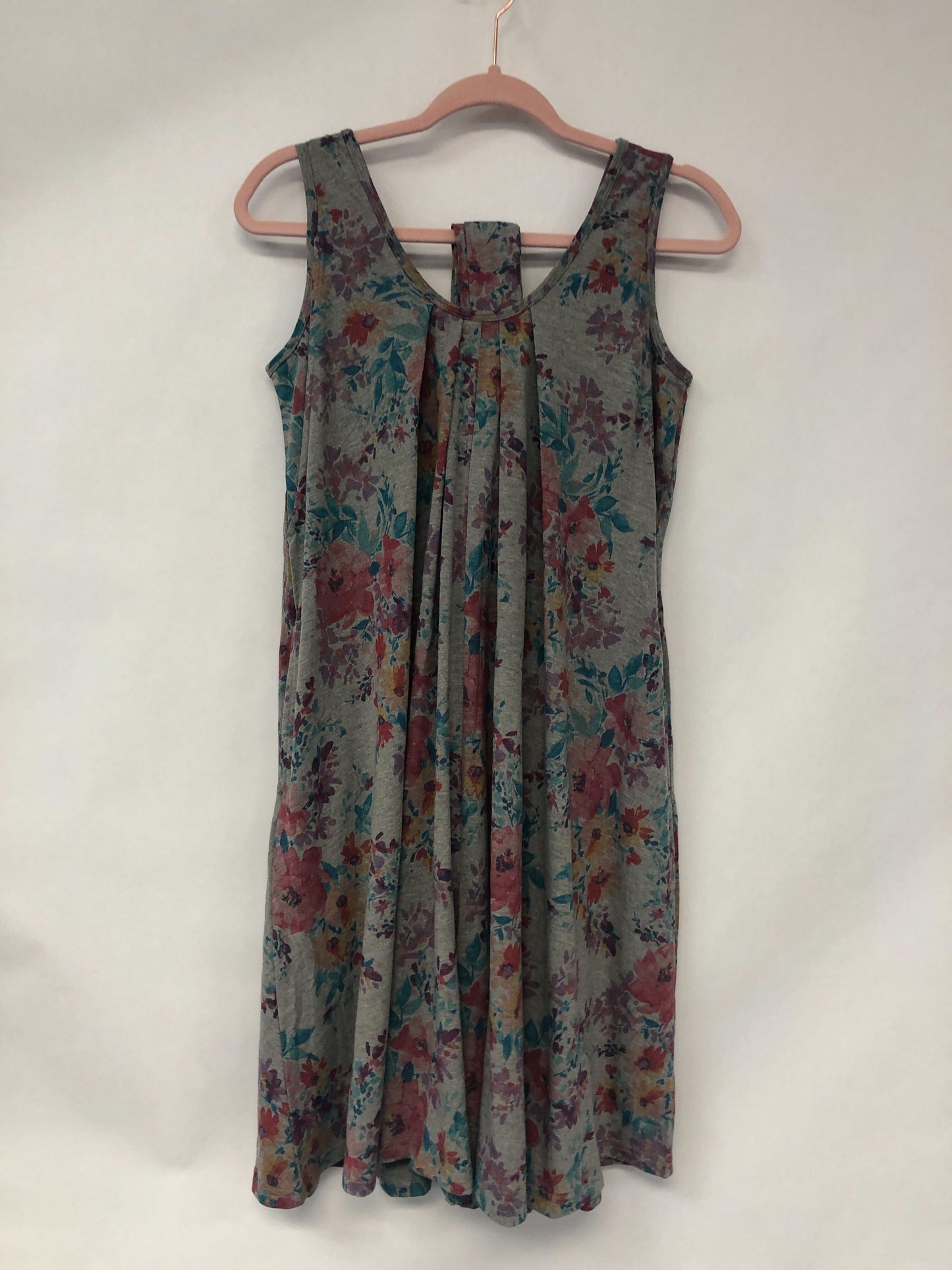 Outlet 6108 - Latched Mama Printed Nursing Romper - Fresco Garden - Petite