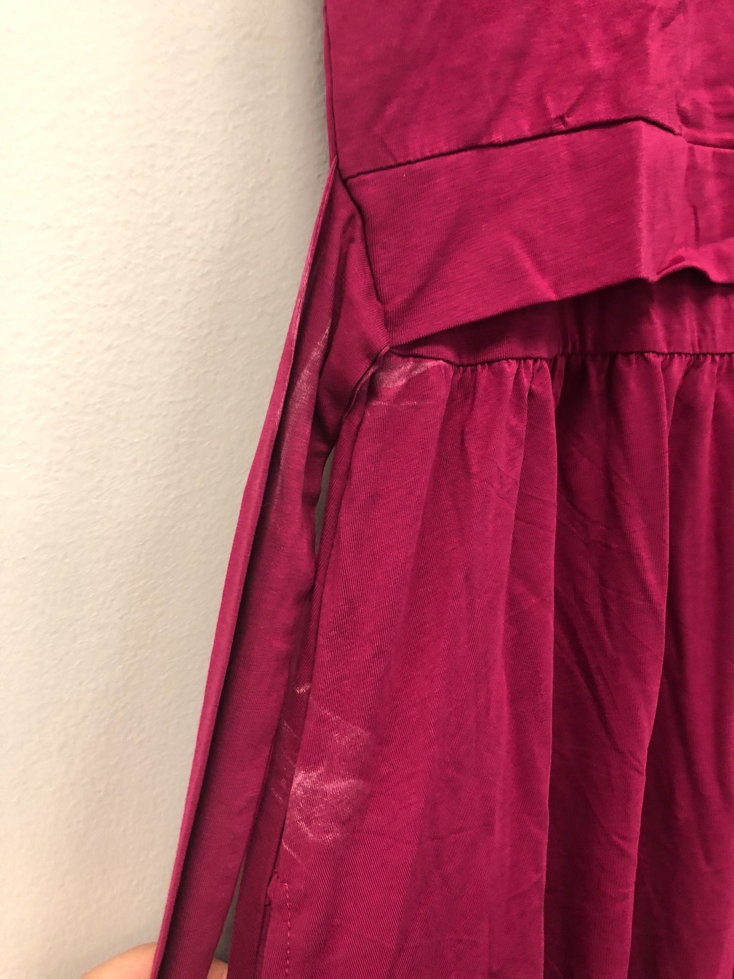 Outlet 5810 - Latched Mama Sunkissed Nursing Sundress - Magenta - Large