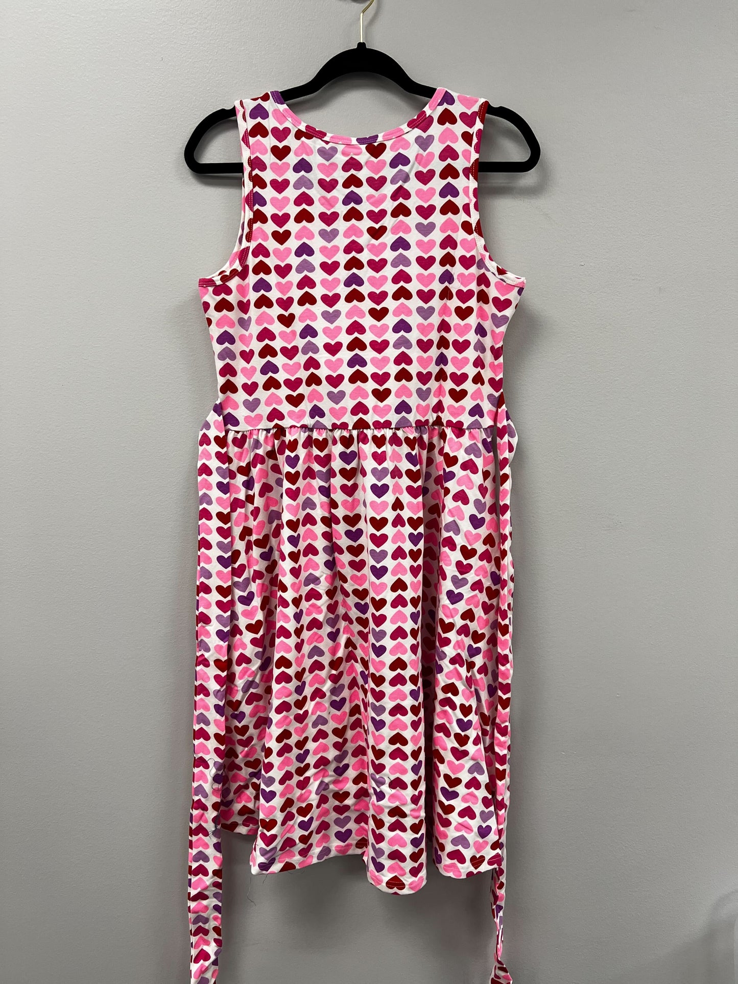 Outlet 5900 - Latched Mama Sunkissed Nursing Sundress - Hearts - Medium