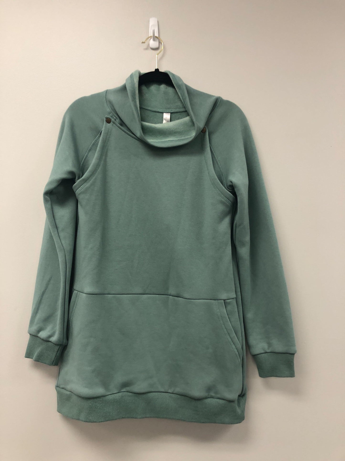 Outlet 5577 - Latched Mama Harbor Snap Nursing Pullover - Seafoam - Medium