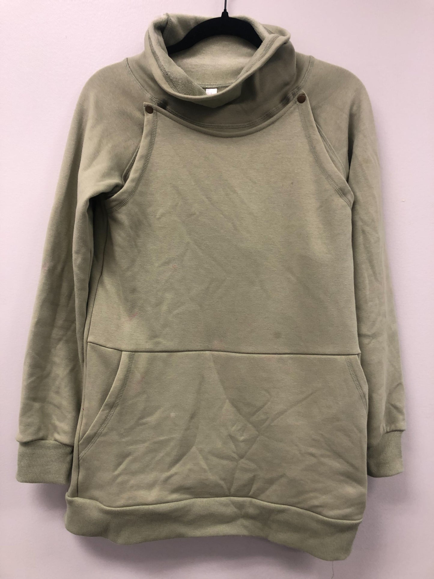 Outlet 5514 - Latched Mama Harbor Snap Nursing Pullover - Fern - Small